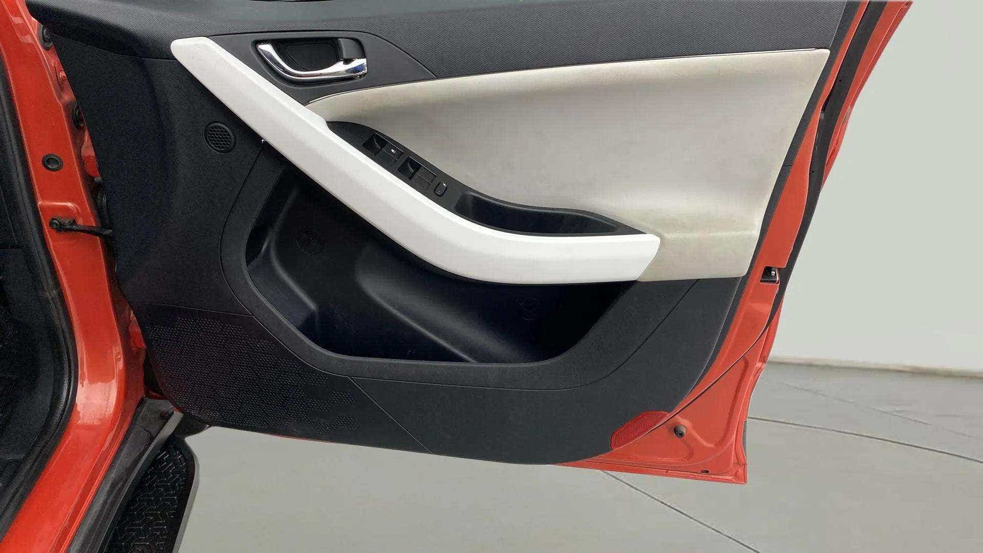 Front driver side door panel of a Tata Nexon