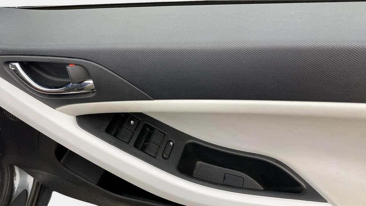Driver side door controls of a Tata Nexon