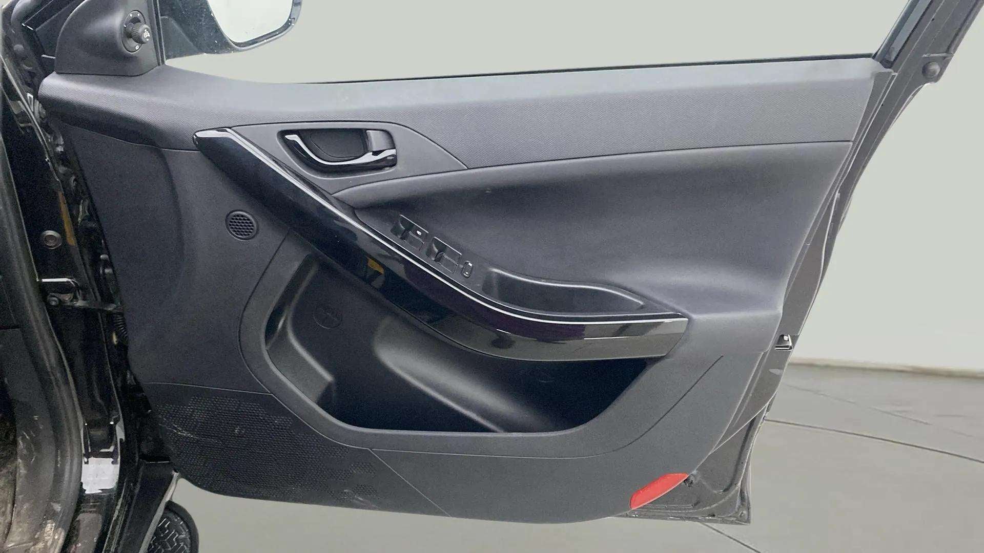 Interior driver door panel of a Tata Nexon
