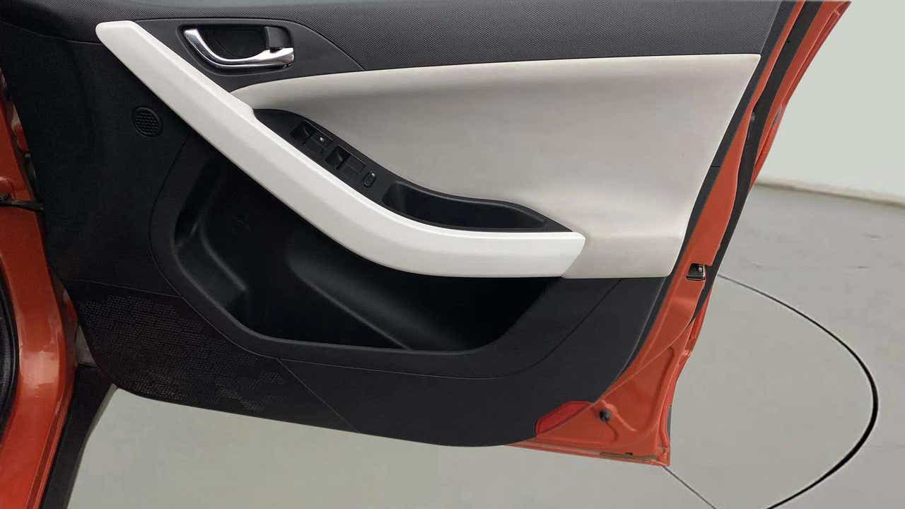 Driver door panel of a Tata Nexon