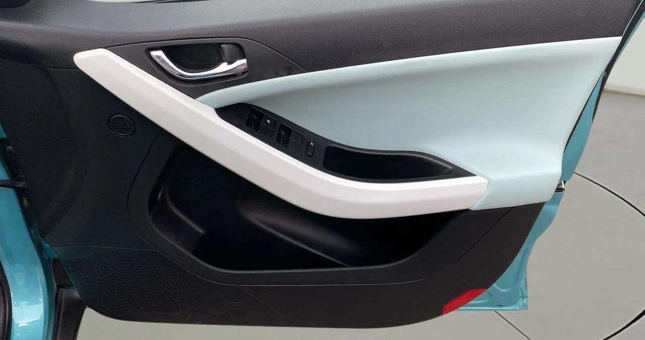 Interior door panel of a Tata Nexon