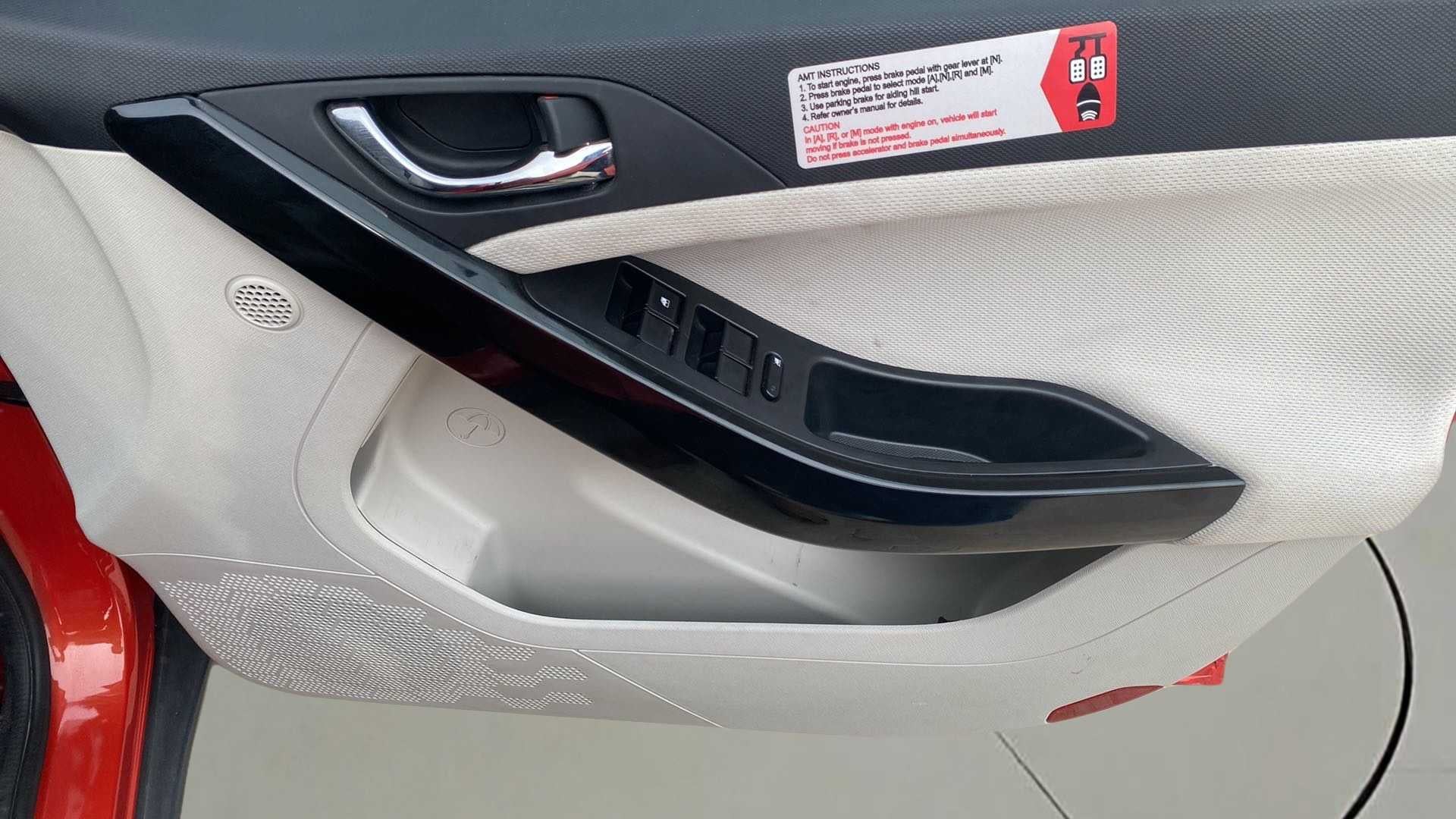 Driver side door interior of a Tata Nexon 2017-2023
