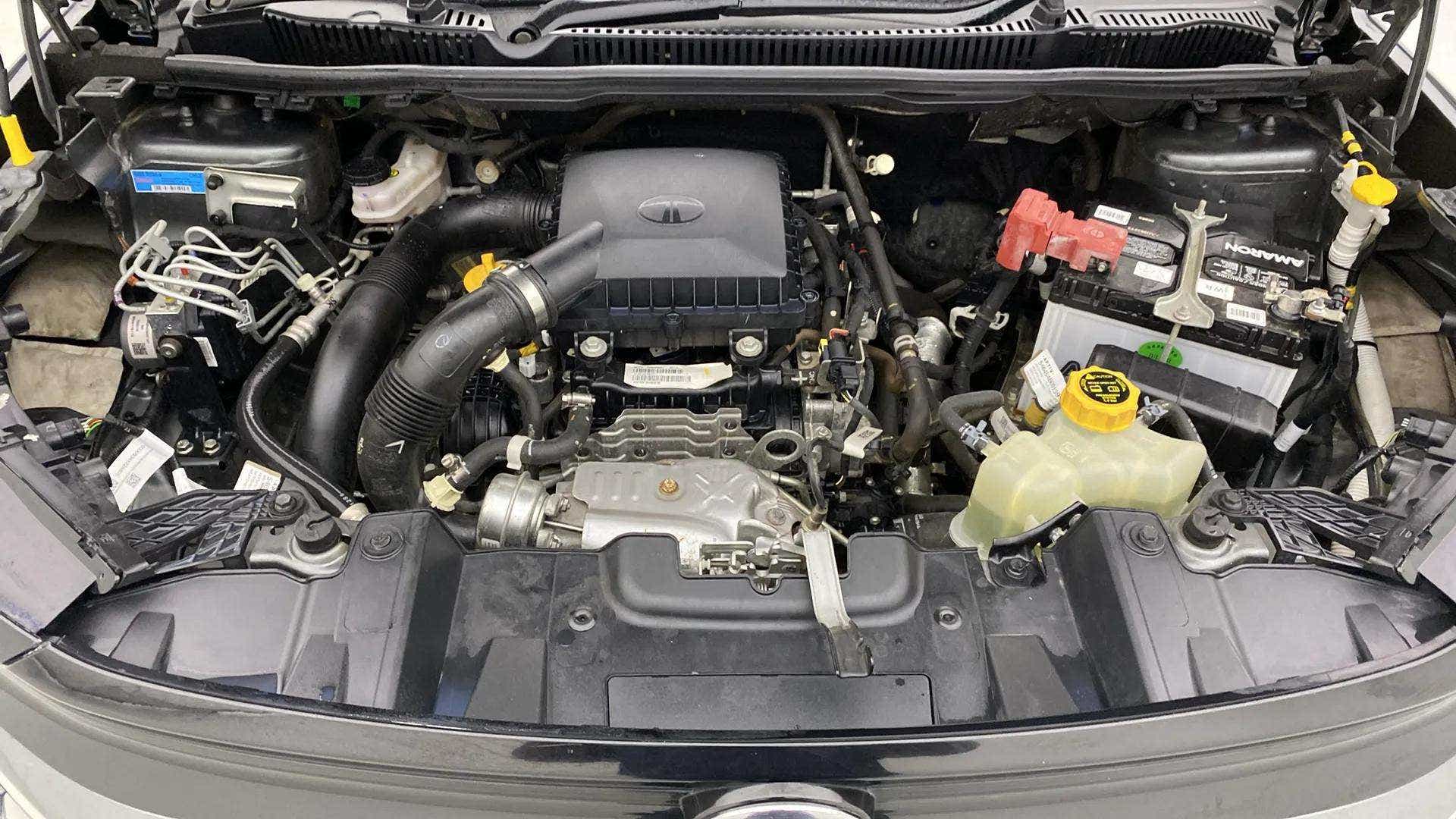 Engine bay of a Tata Nexon