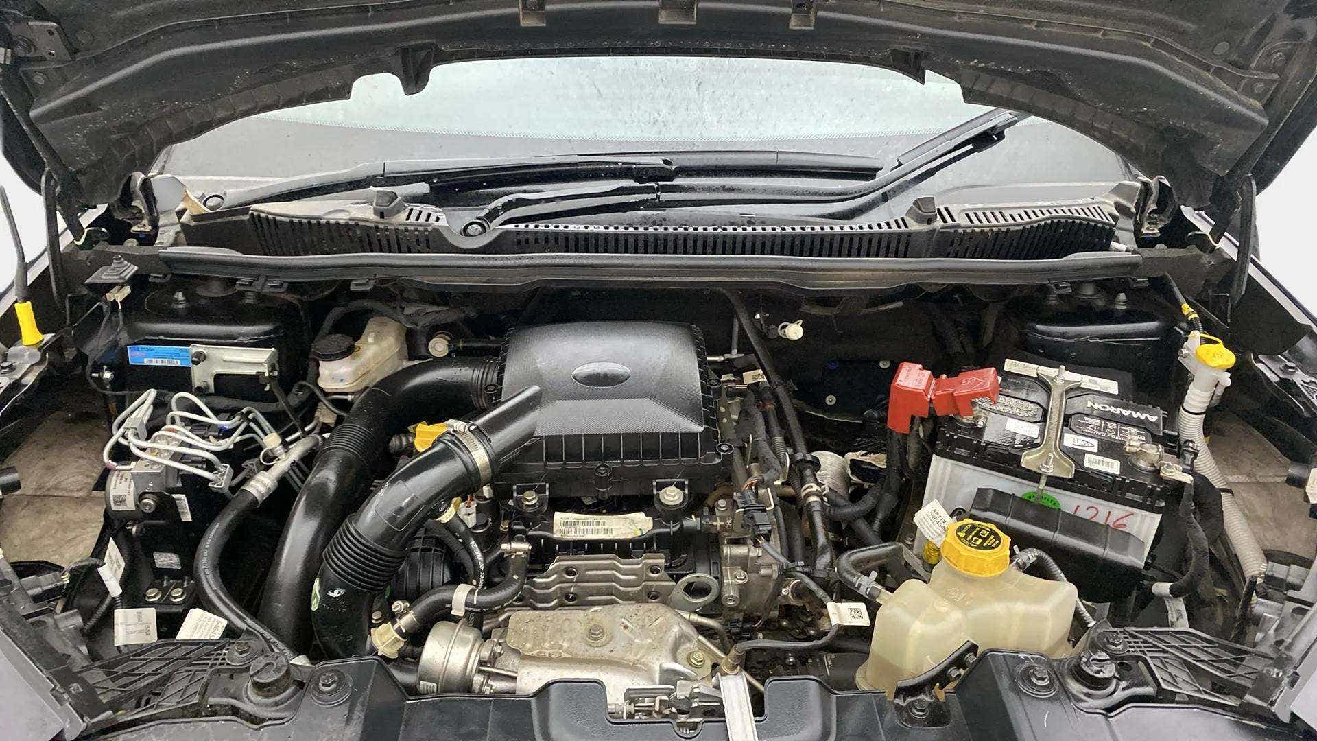Engine bay of a Tata Nexon
