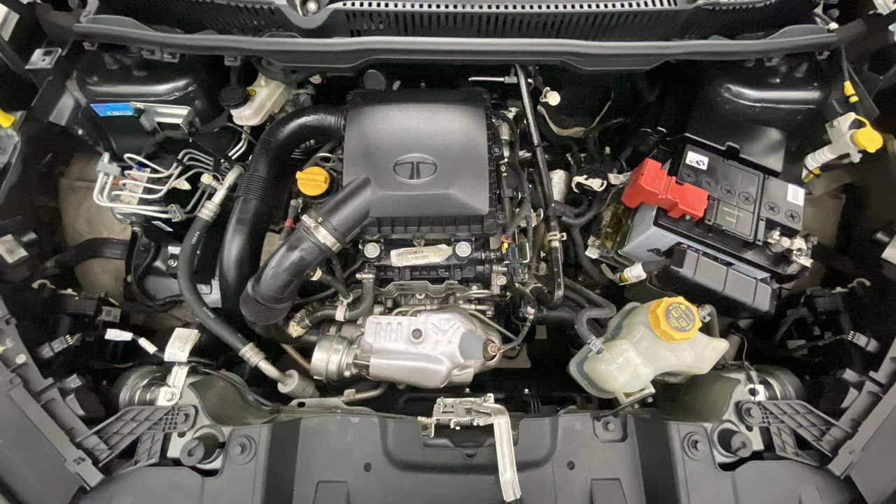 Engine bay of a Tata Nexon