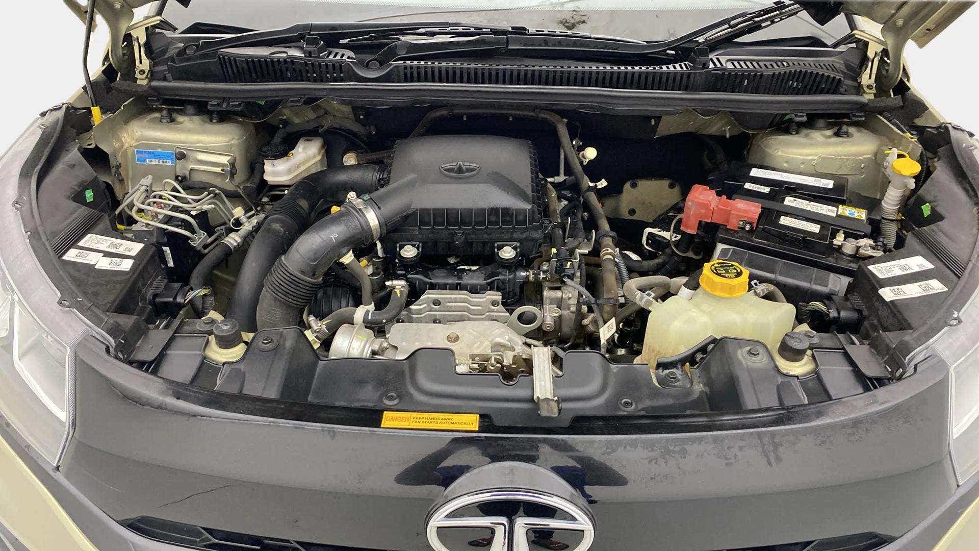 Engine bay of a Tata Nexon 2017-2023