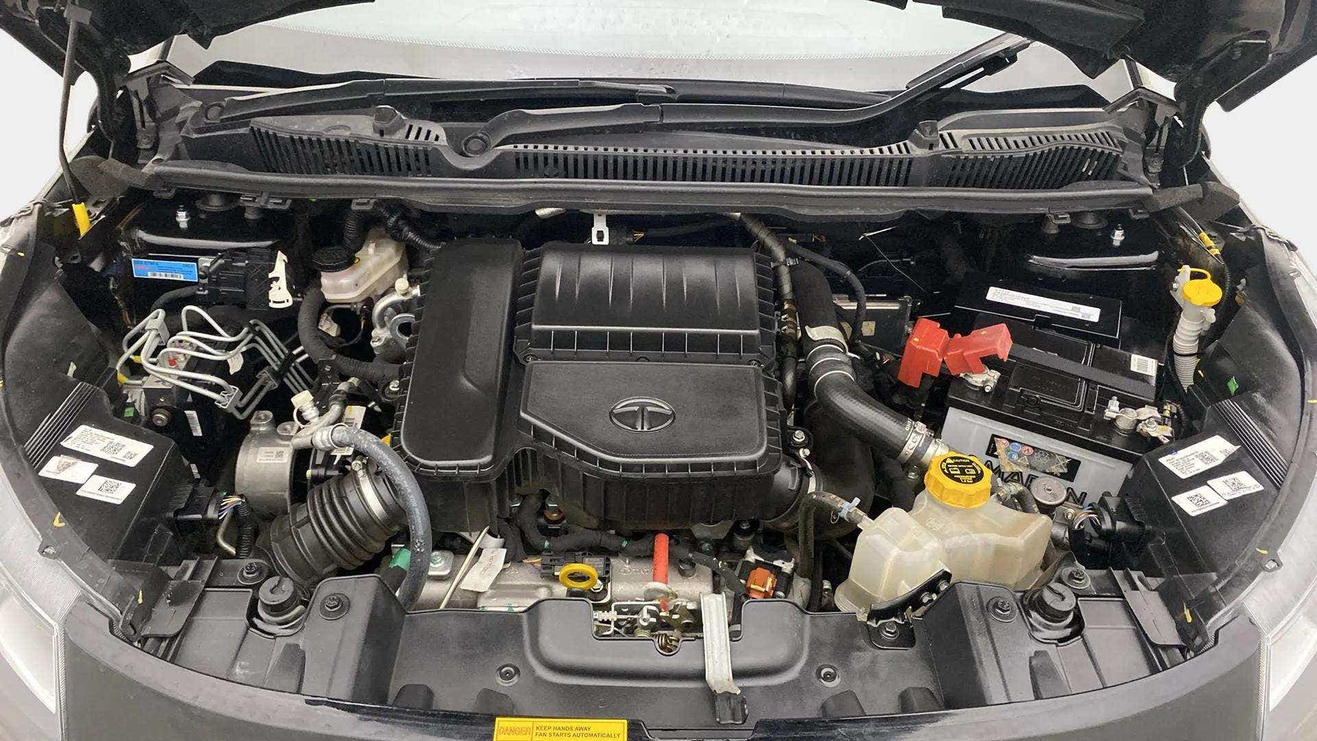 Engine bay of a Tata Nexon 2017-2023