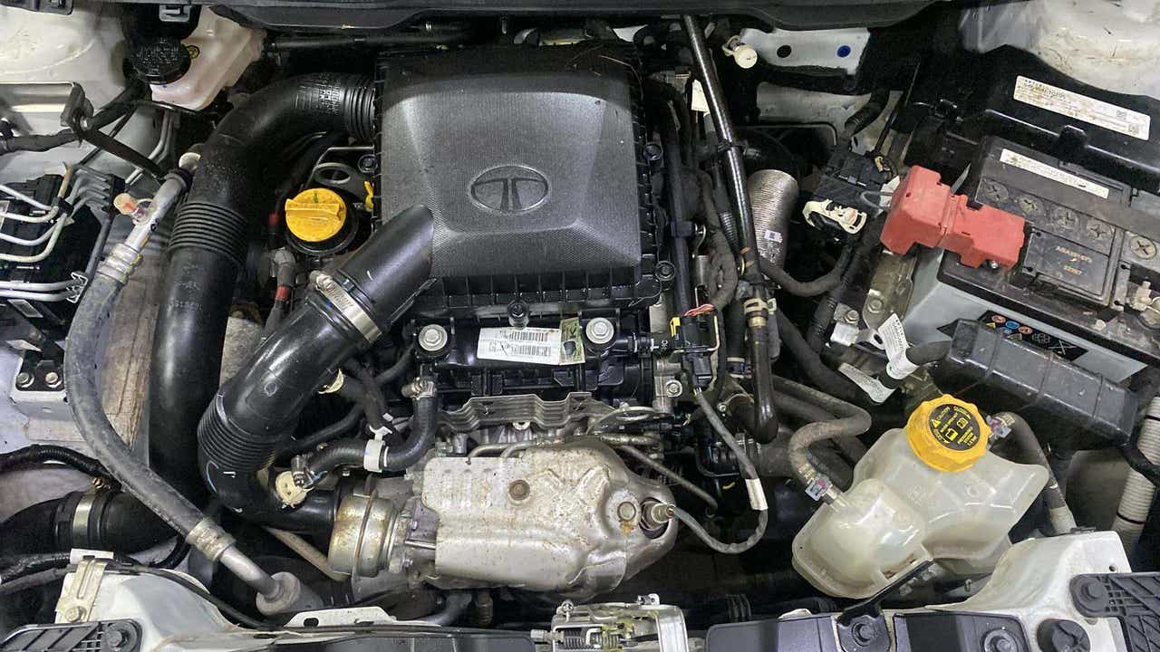 Engine bay of a Tata Nexon