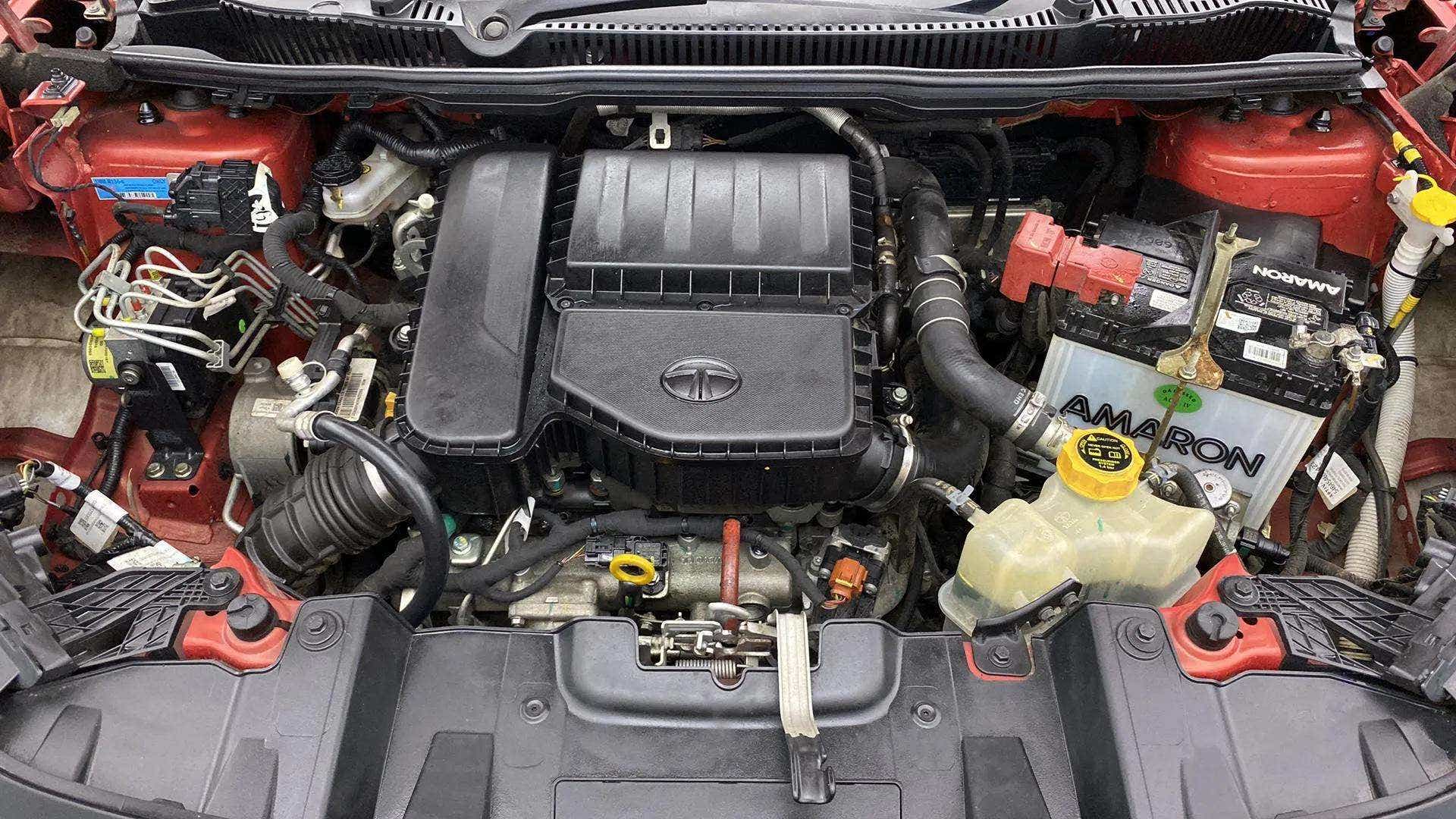 Engine bay of a Tata Nexon 2017-2023