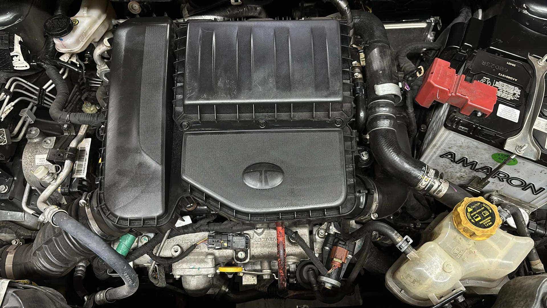 Engine bay of a Tata Nexon