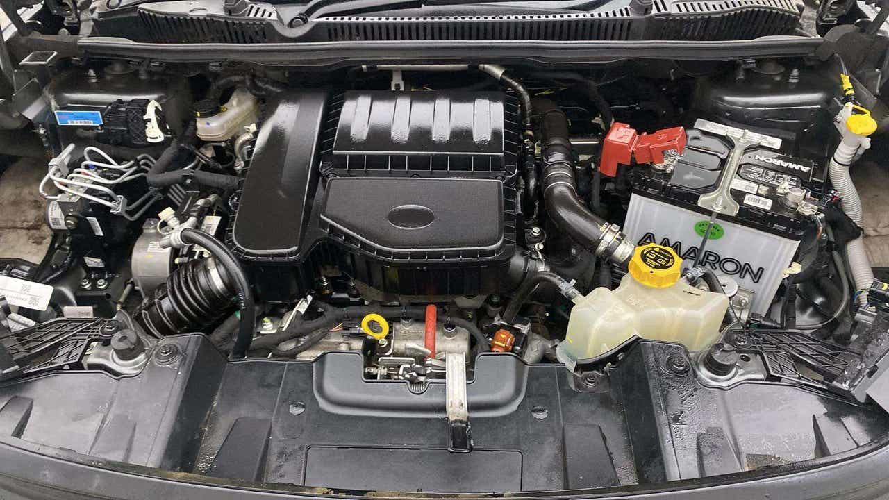 Engine bay of a Tata Nexon