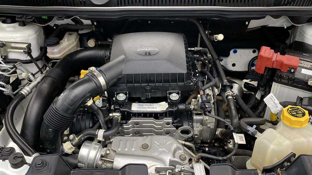 Engine bay of a Tata Nexon
