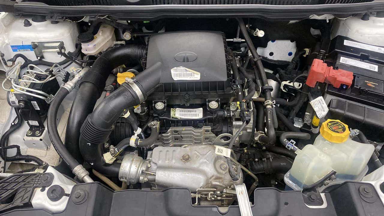 Engine bay of a Tata Nexon