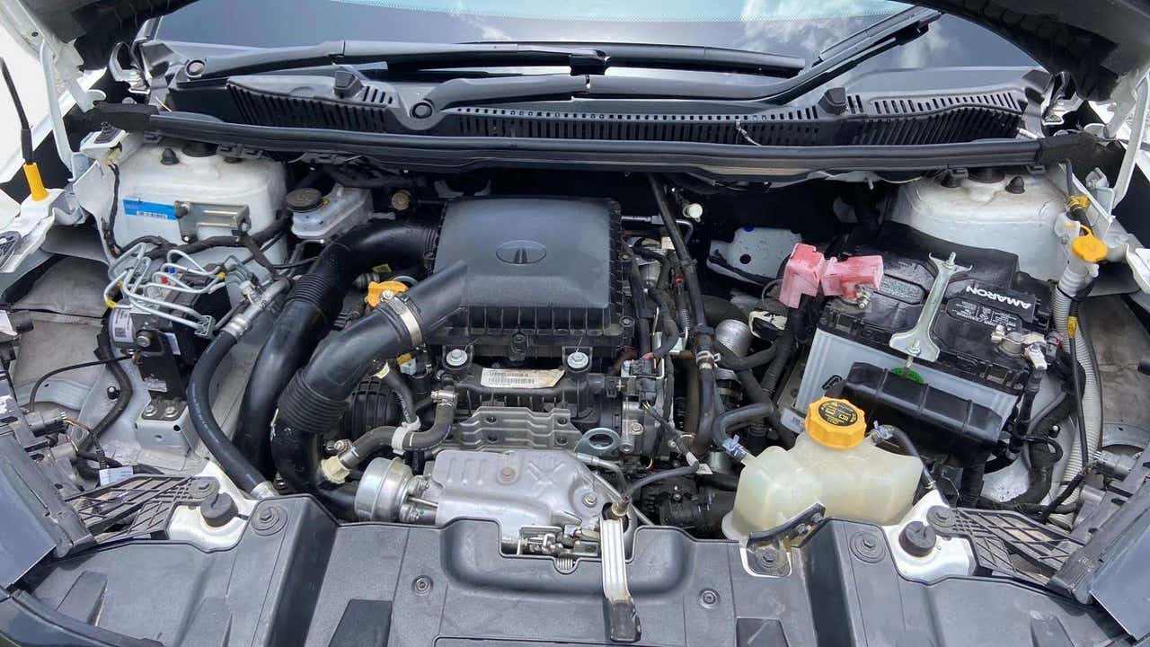 Engine bay of a Tata Nexon