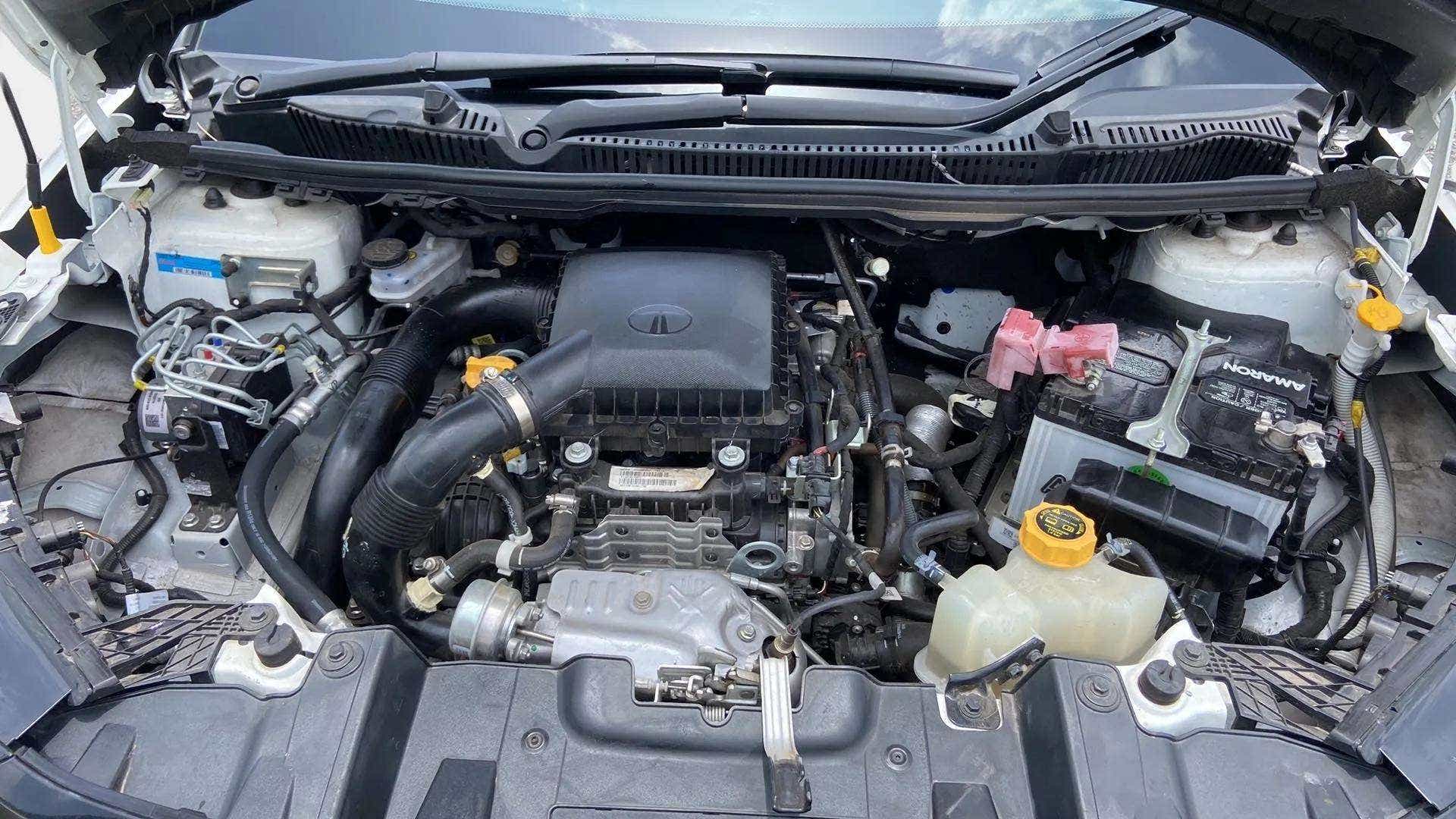 Engine bay of a Tata Nexon