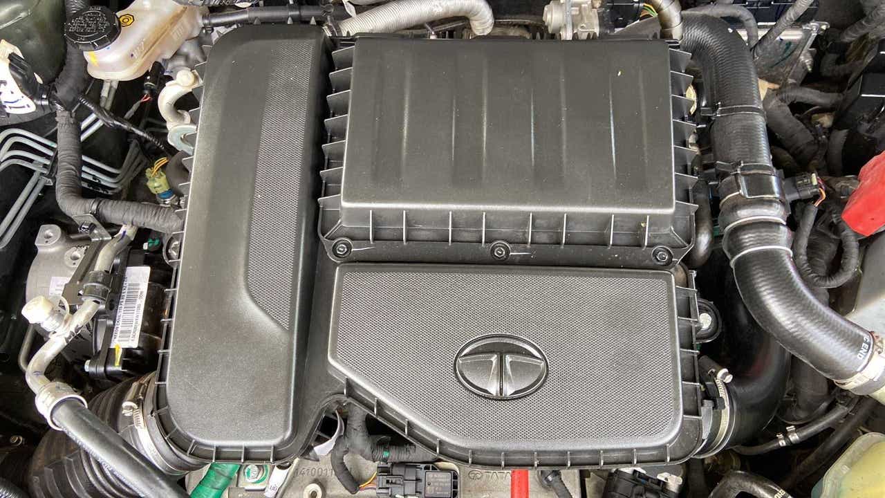 Engine bay of a Tata Nexon 2017-2023