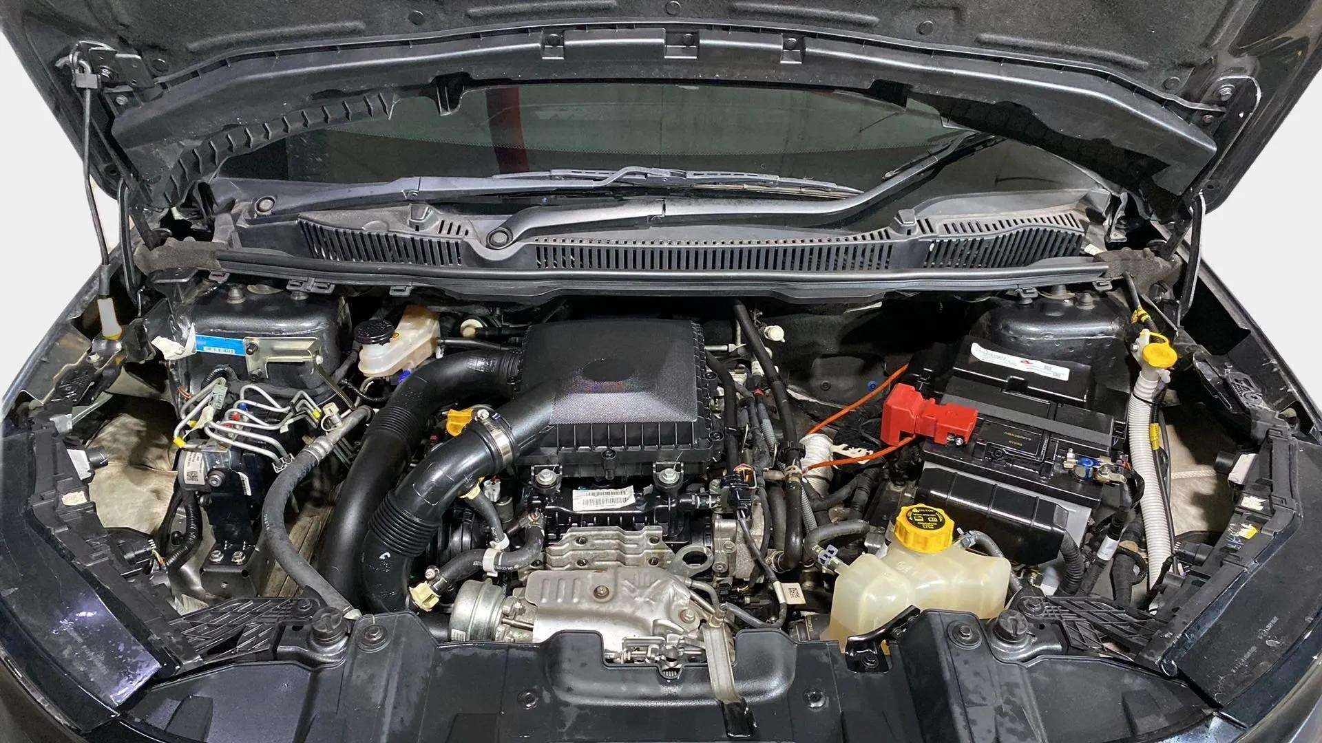 Engine bay of a Tata Nexon