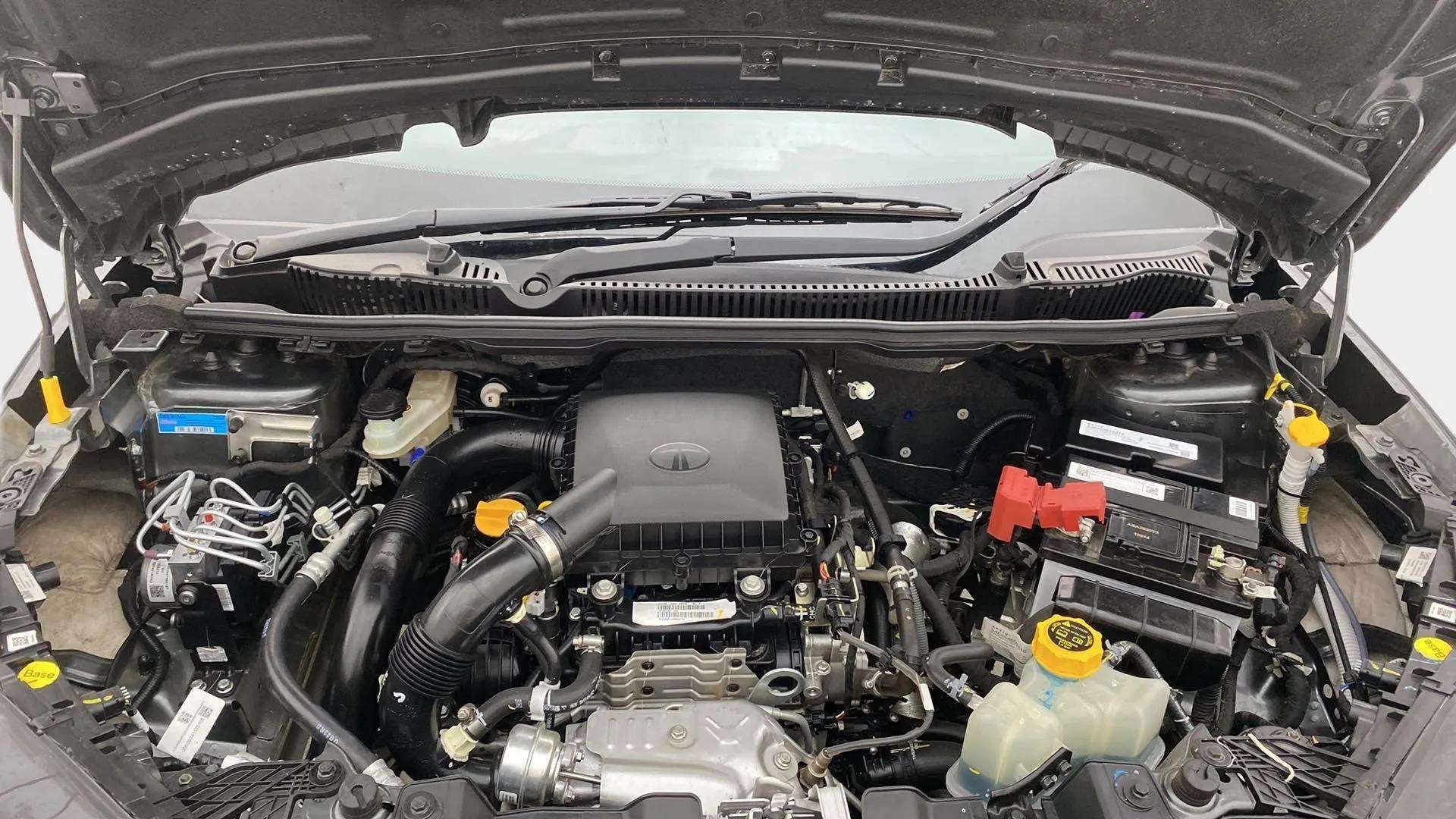 Engine bay of a Tata Nexon