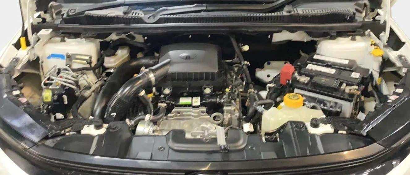 Engine bay of a Tata Nexon