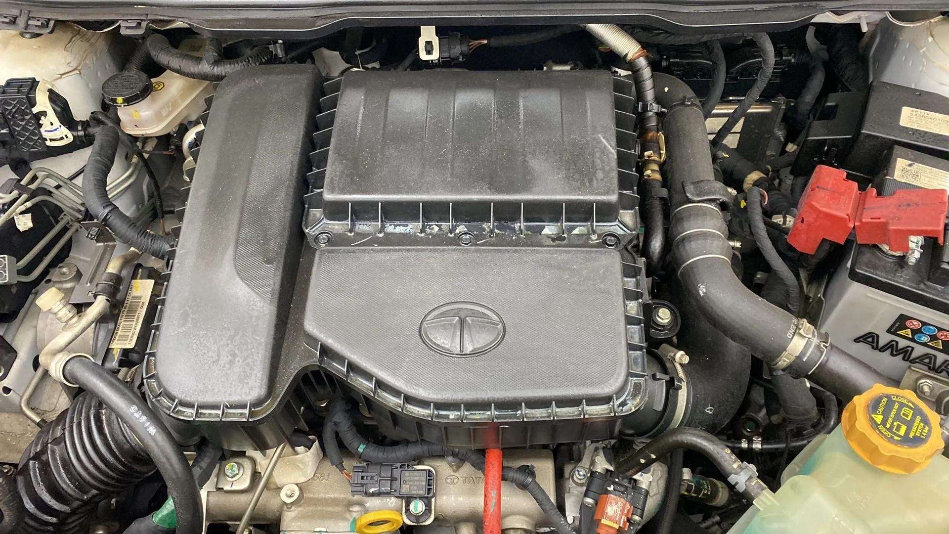 Engine bay view of a Tata Nexon 2017-2023