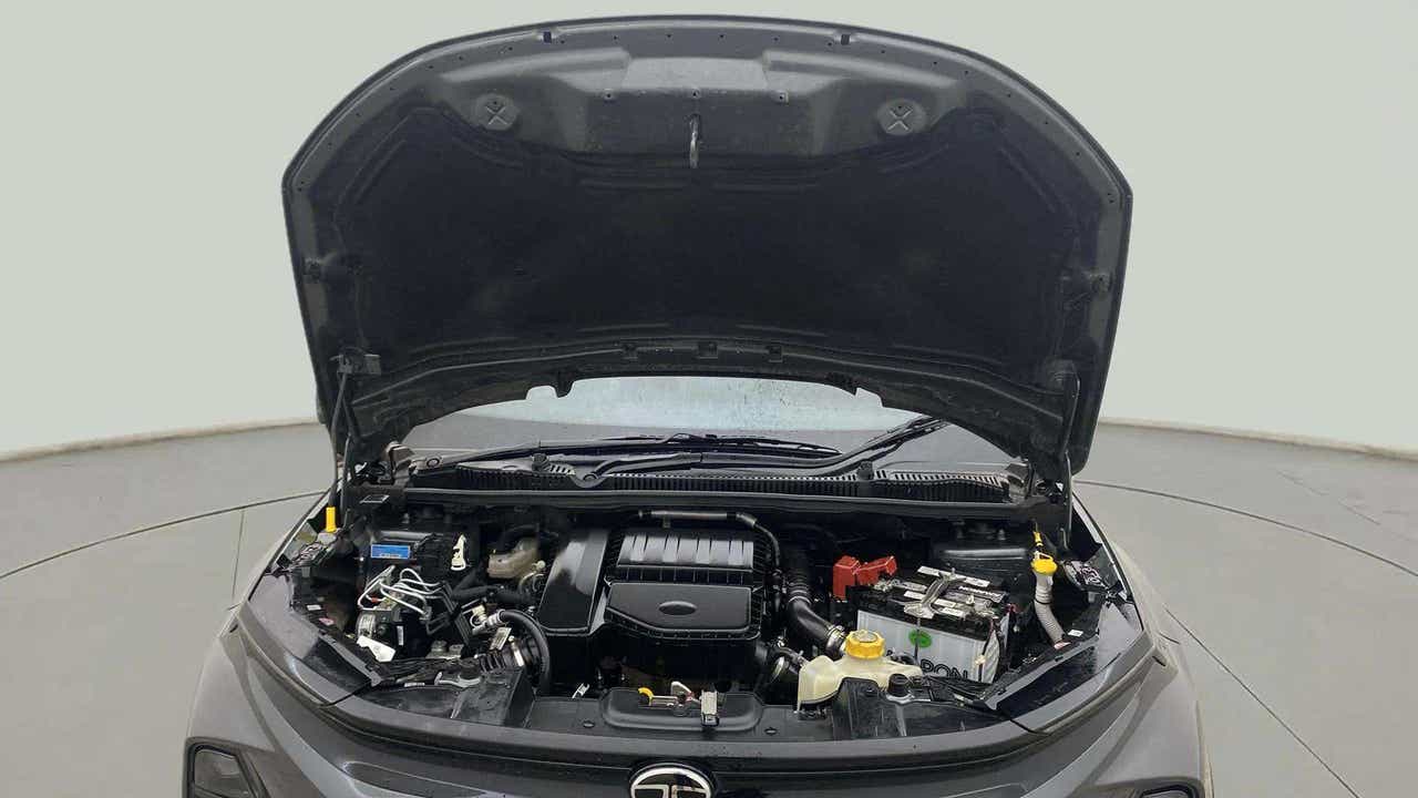 Engine bay view of a Tata Nexon
