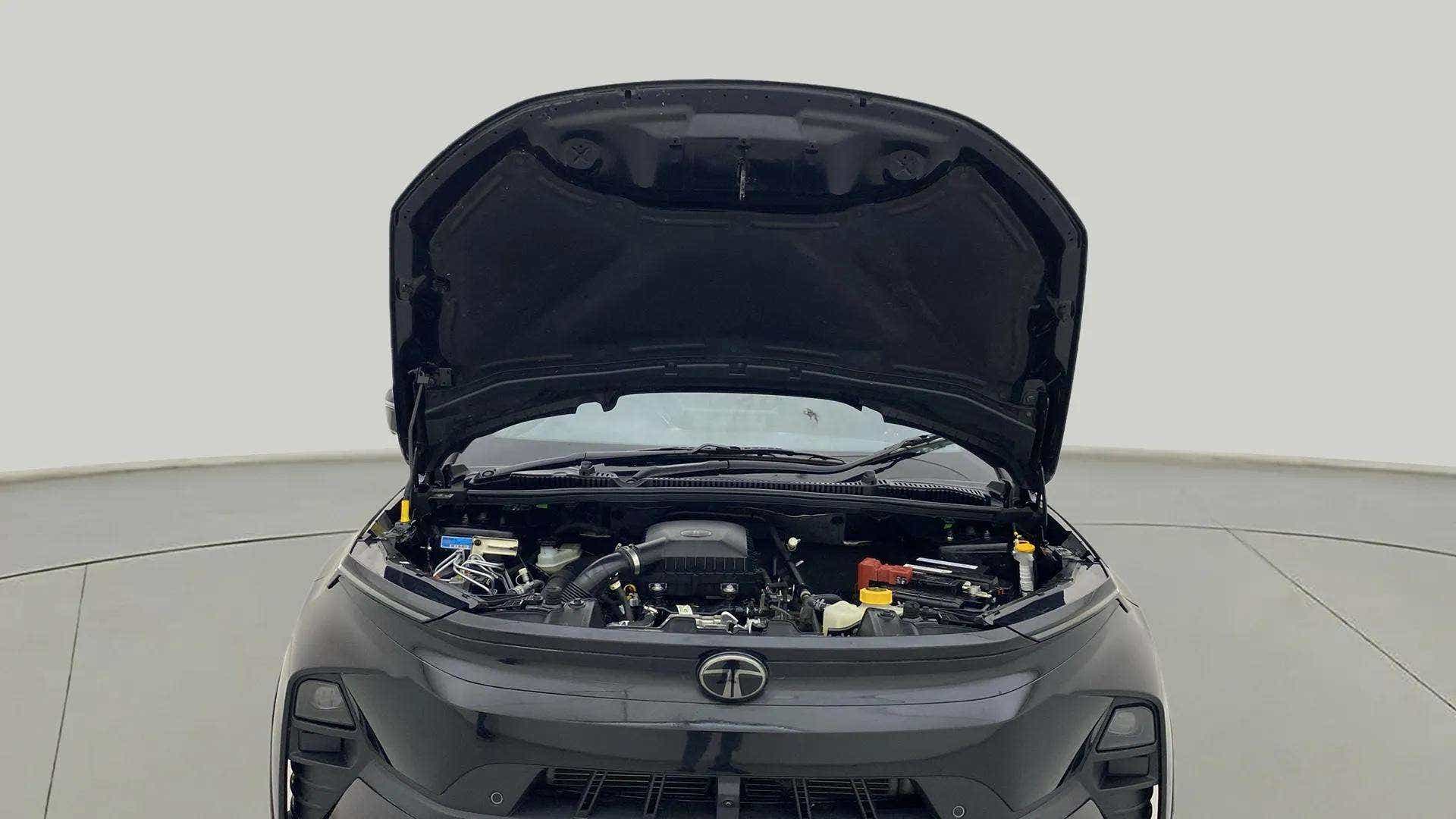 Engine bay view of a Tata Nexon