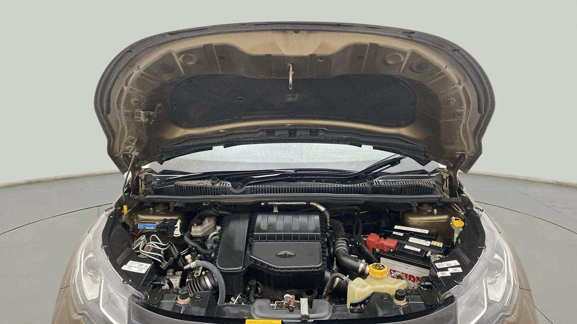 Engine bay of a Tata Nexon 2017-2023