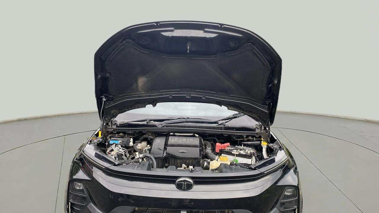 Engine bay view of a Tata Nexon