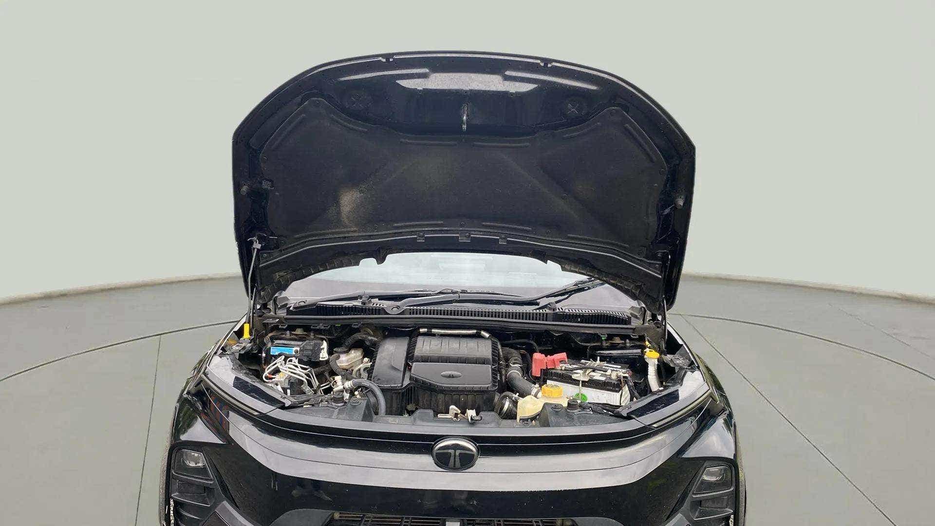 Engine bay view of a Tata Nexon