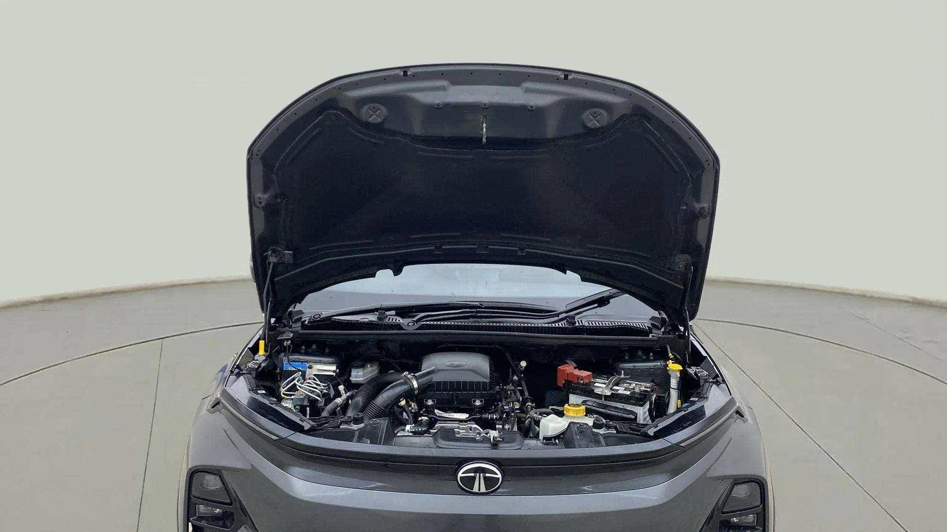 Engine bay view of a Tata Nexon