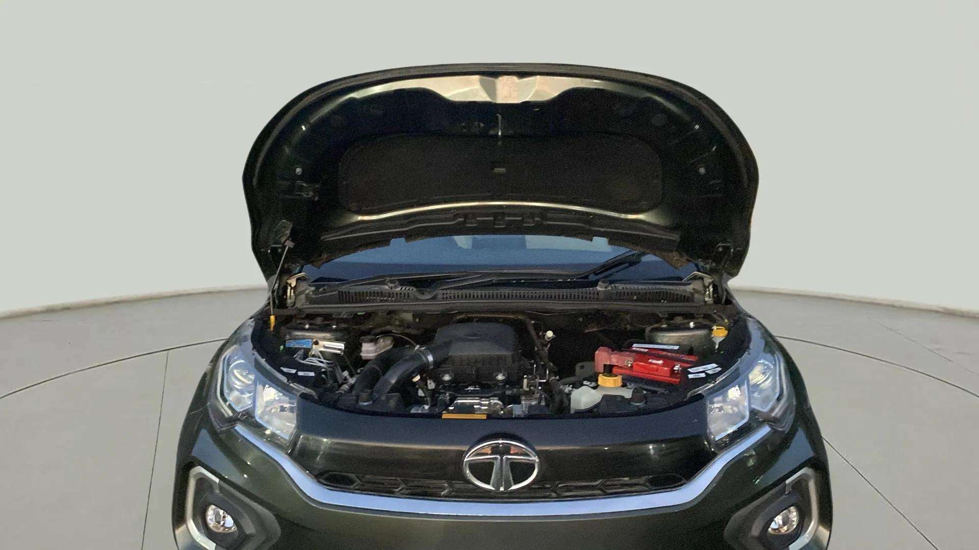 Engine bay view of a Tata Nexon 2017-2023