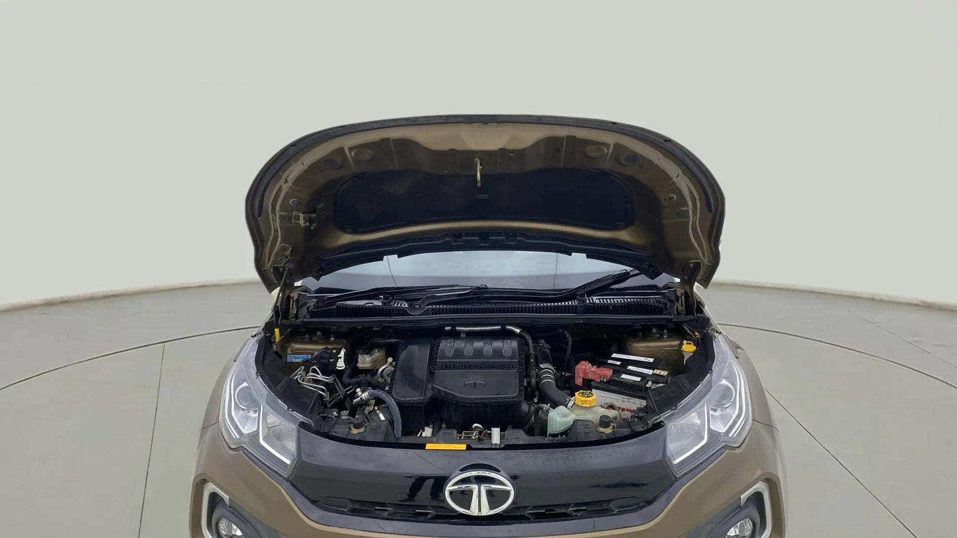 Engine bay view of a Tata Nexon 2017-2023