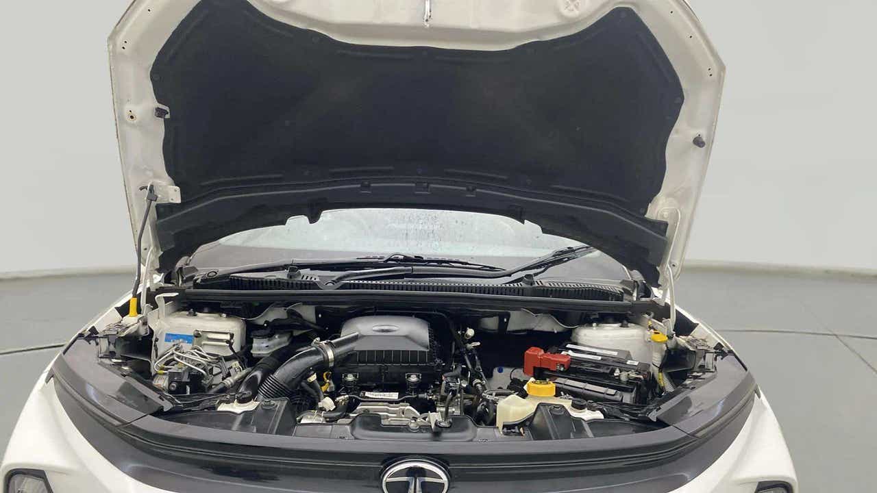 Engine bay view of a Tata Nexon