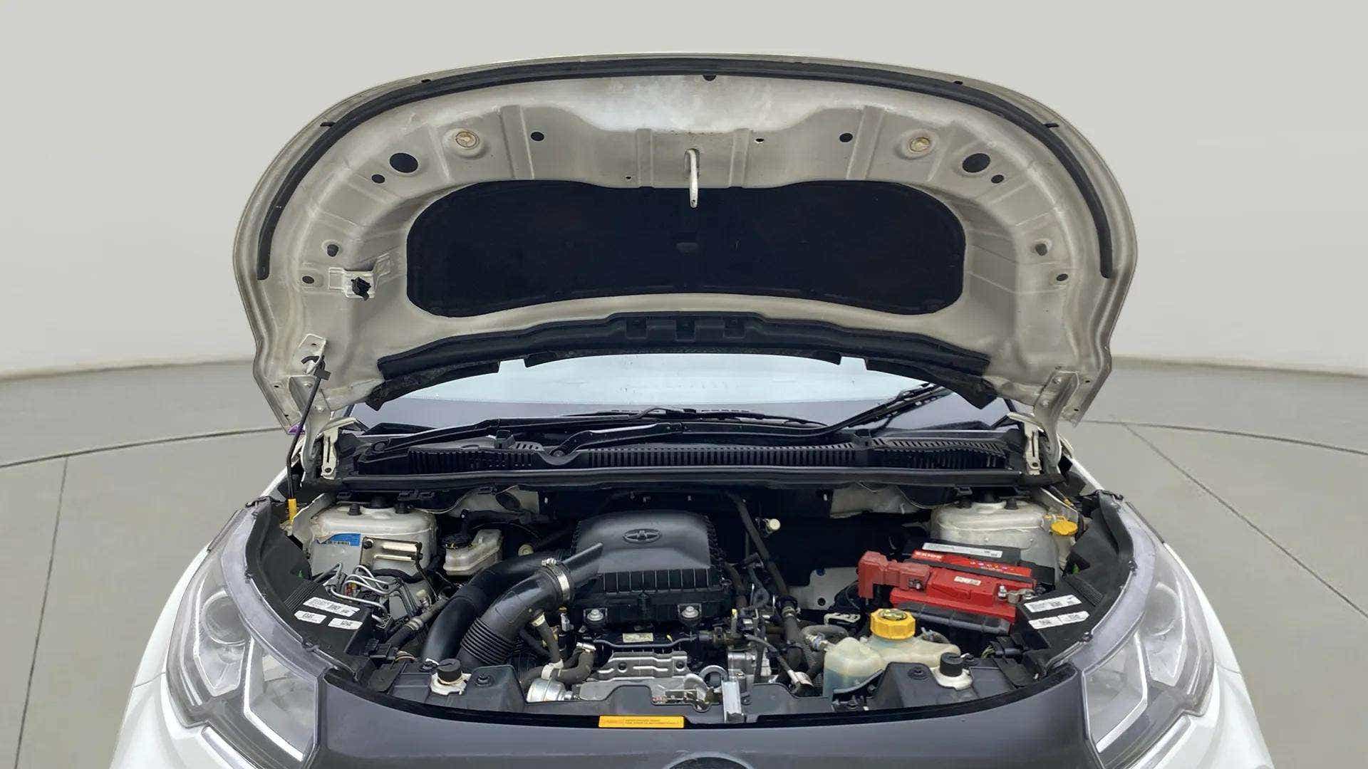 Engine bay of a Tata Nexon 2017-2023