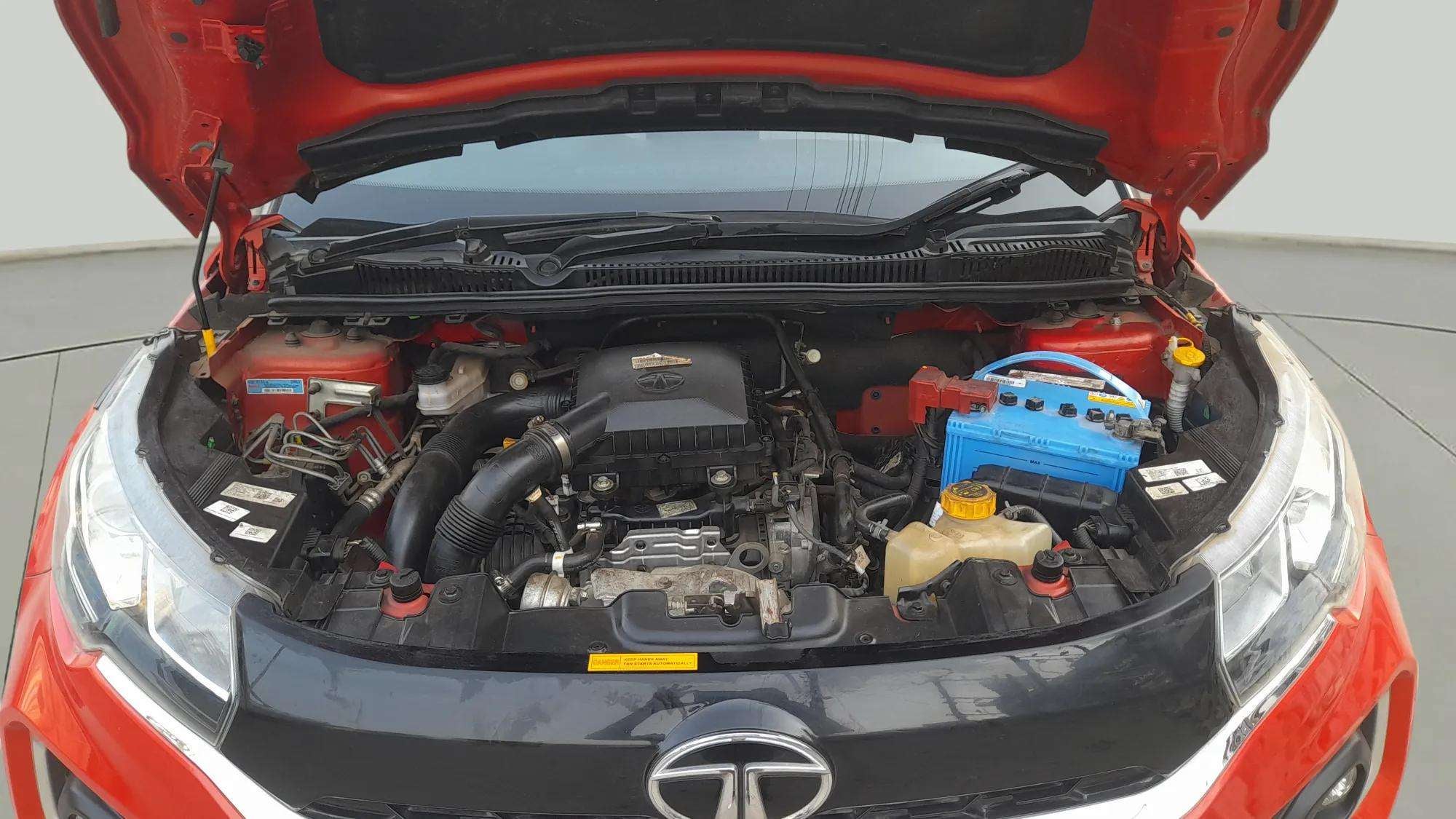 Engine bay of a Tata Nexon 2017-2023