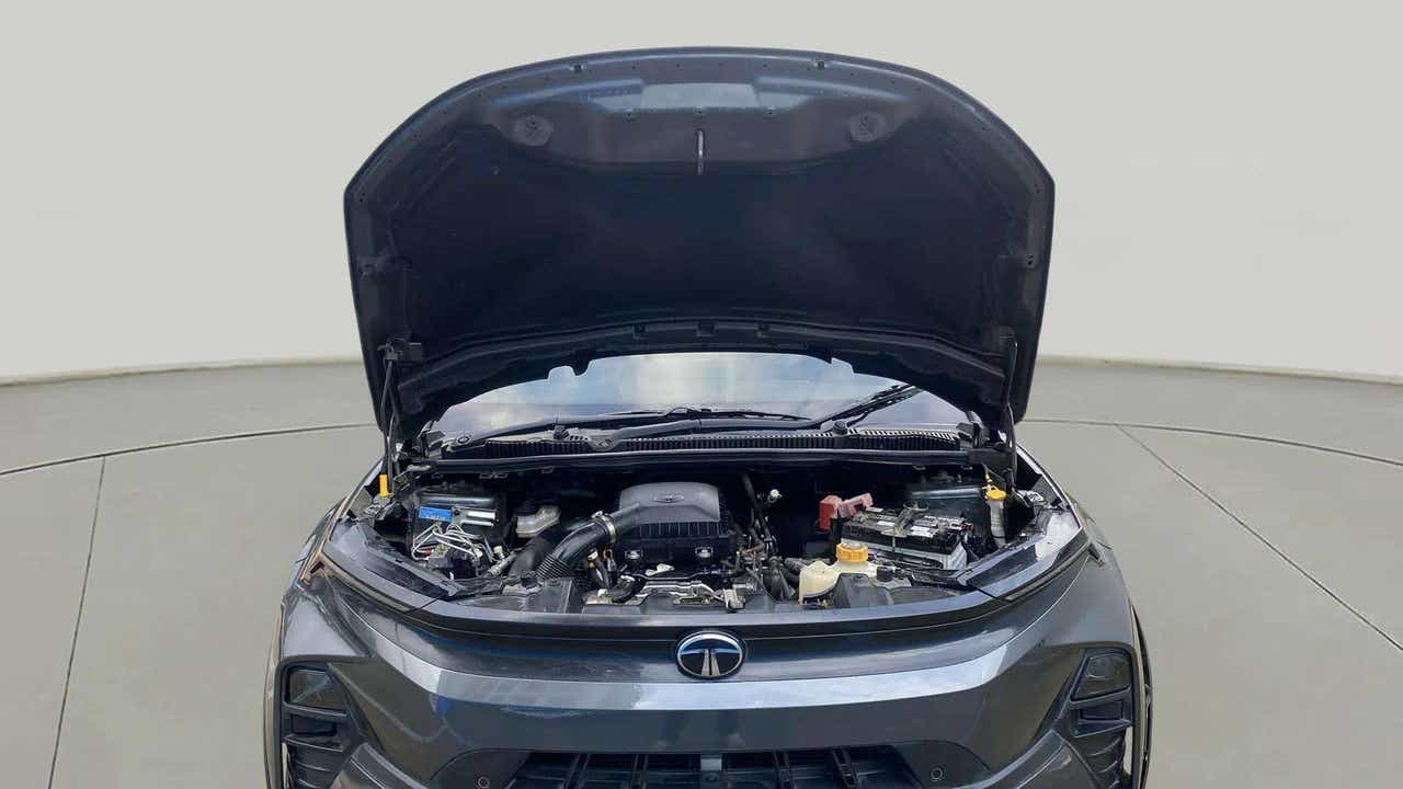 Engine bay view of a Tata Nexon