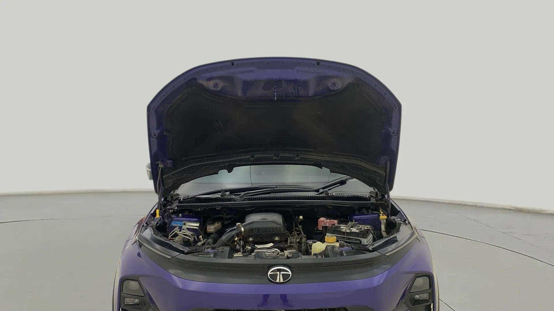 Engine bay view of a Tata Nexon