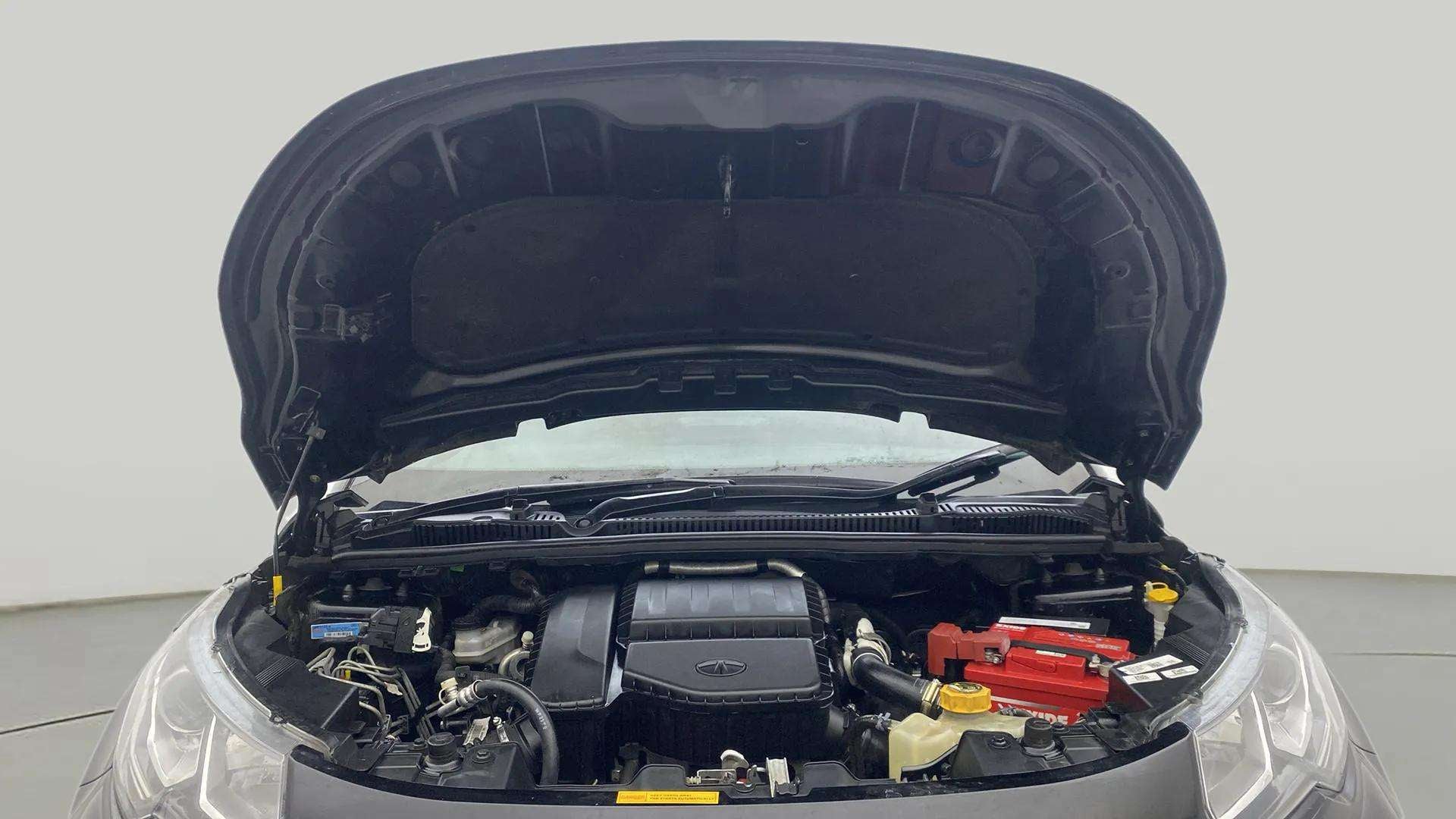 Engine bay view of a Tata Nexon 2017-2023