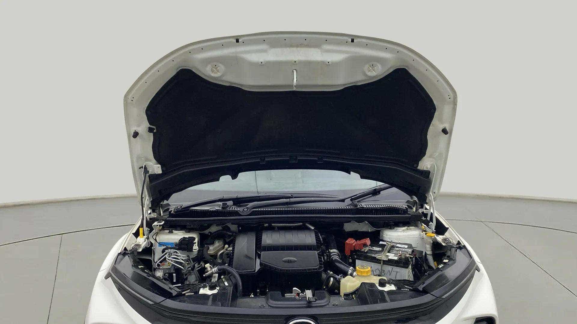 Engine bay view of a Tata Nexon