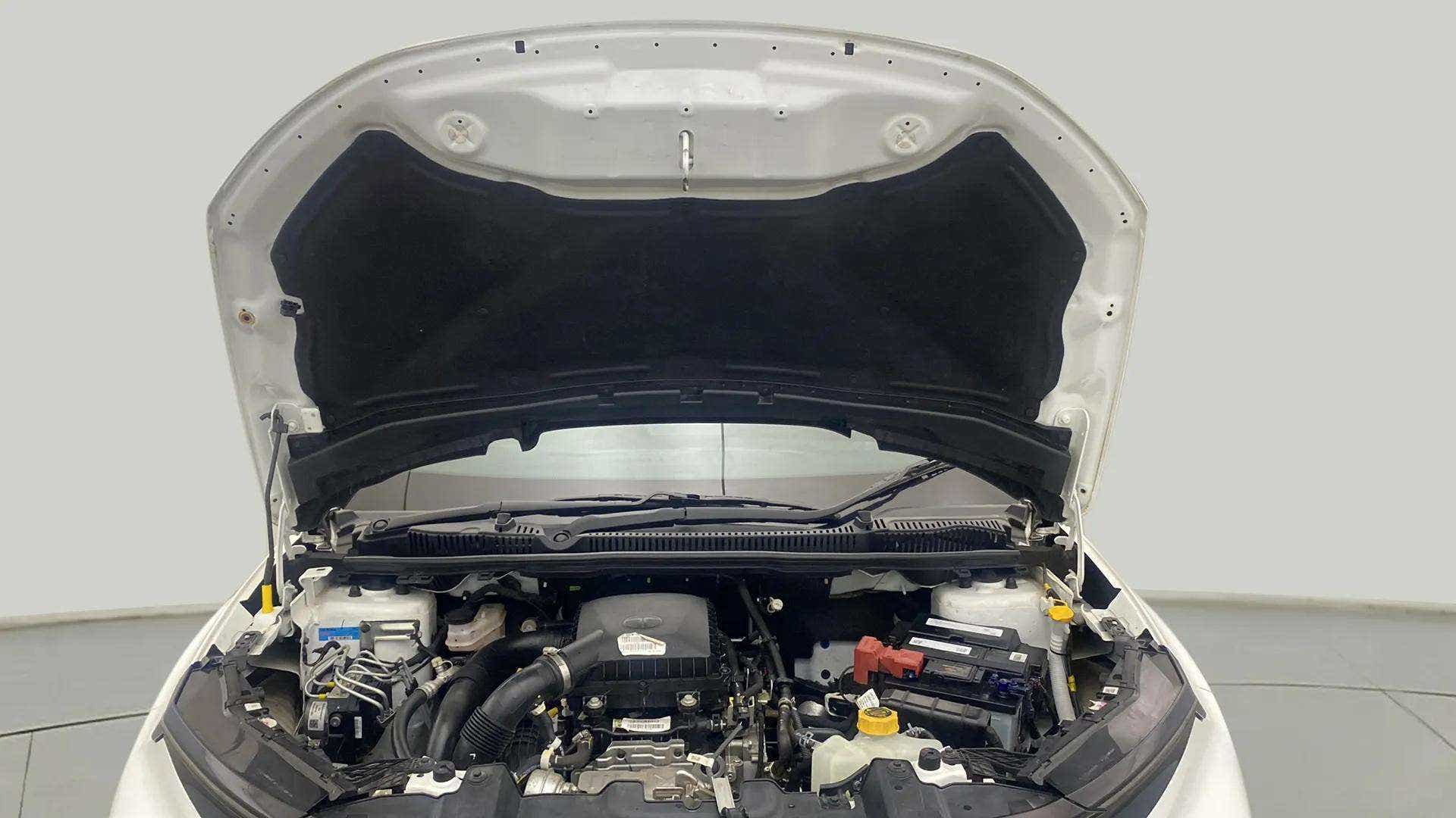Engine bay of a Tata Nexon