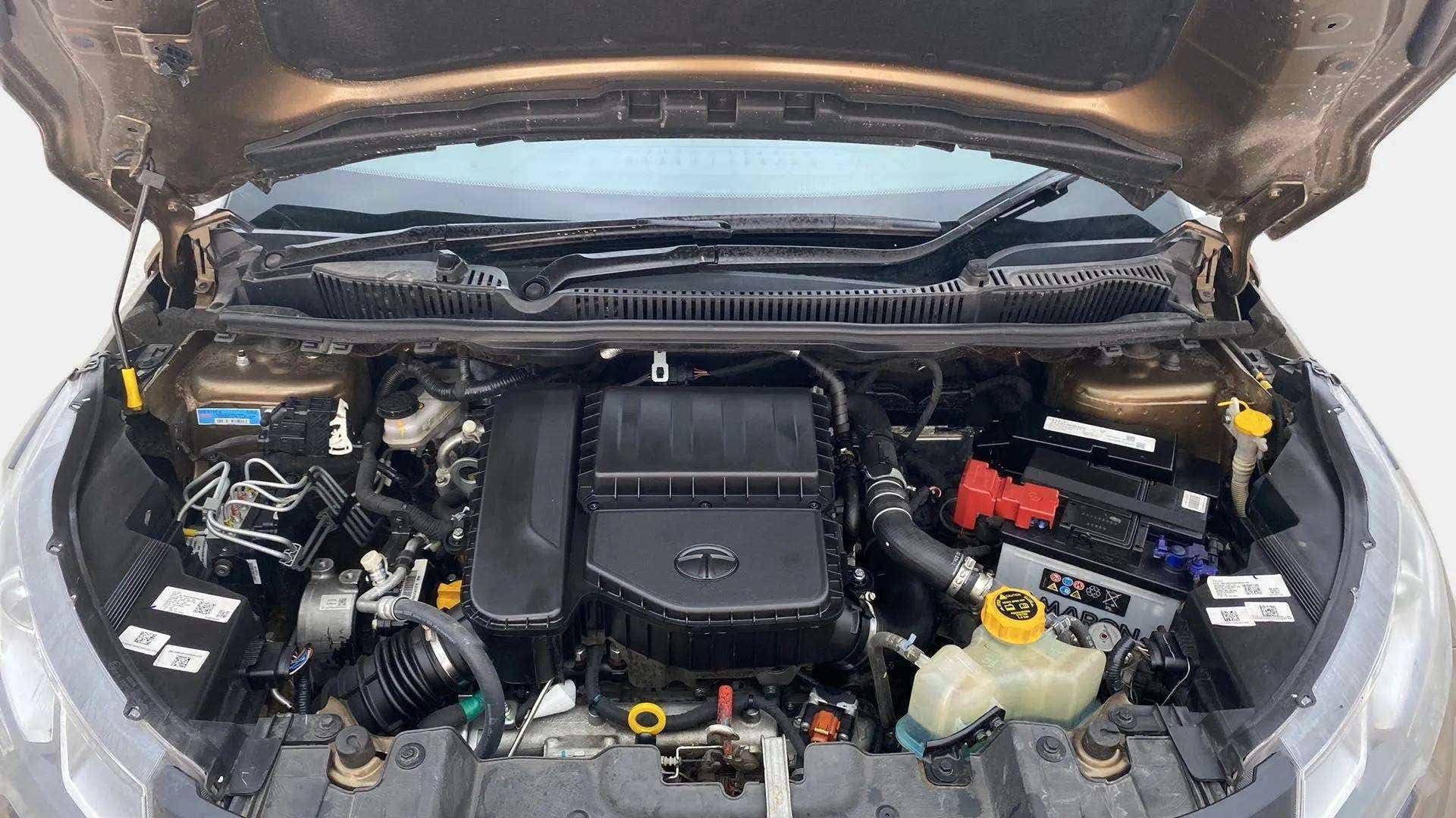 Engine bay of a Tata Nexon 2017-2023