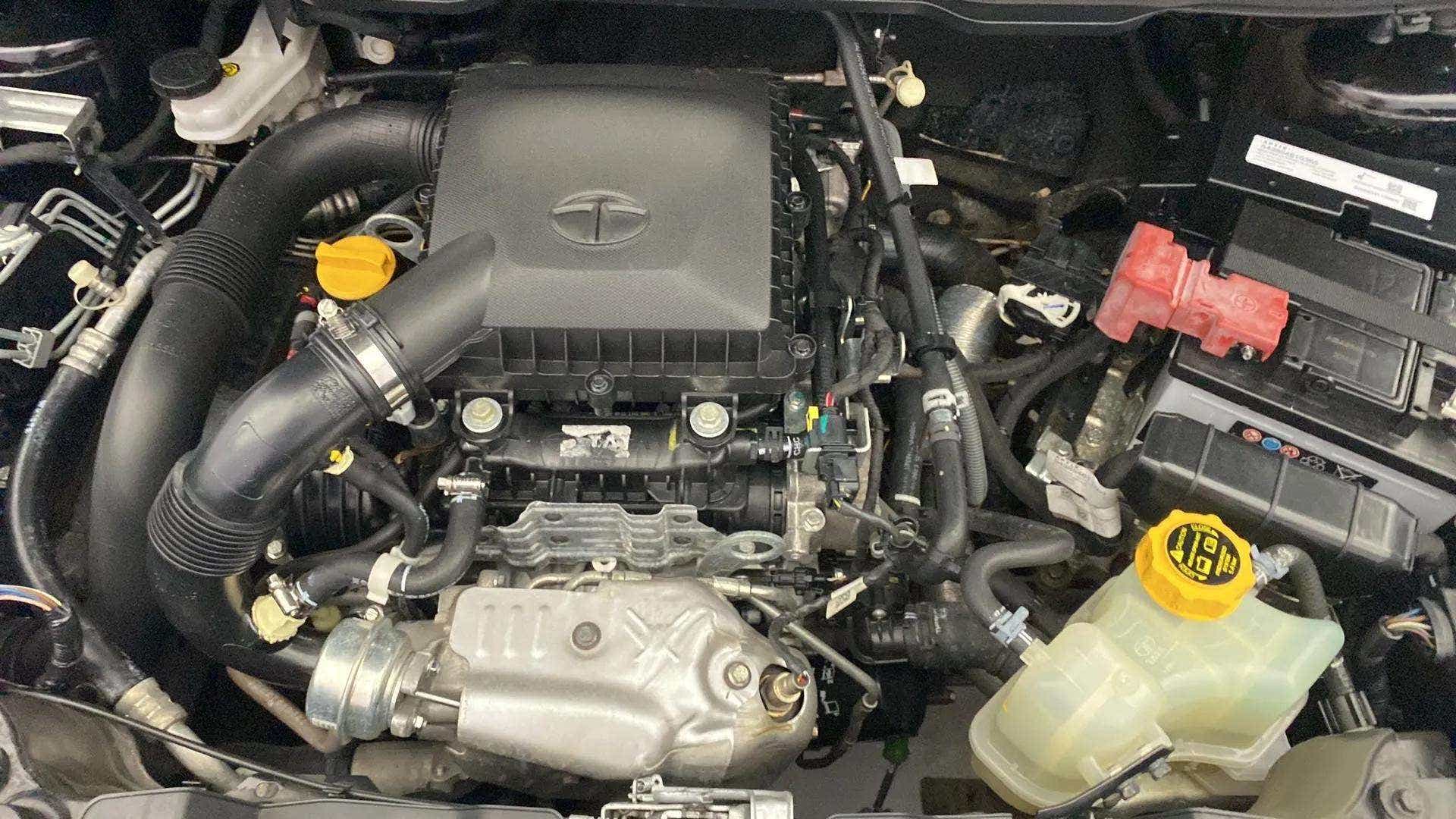 Engine bay of a Tata Nexon 2017-2023