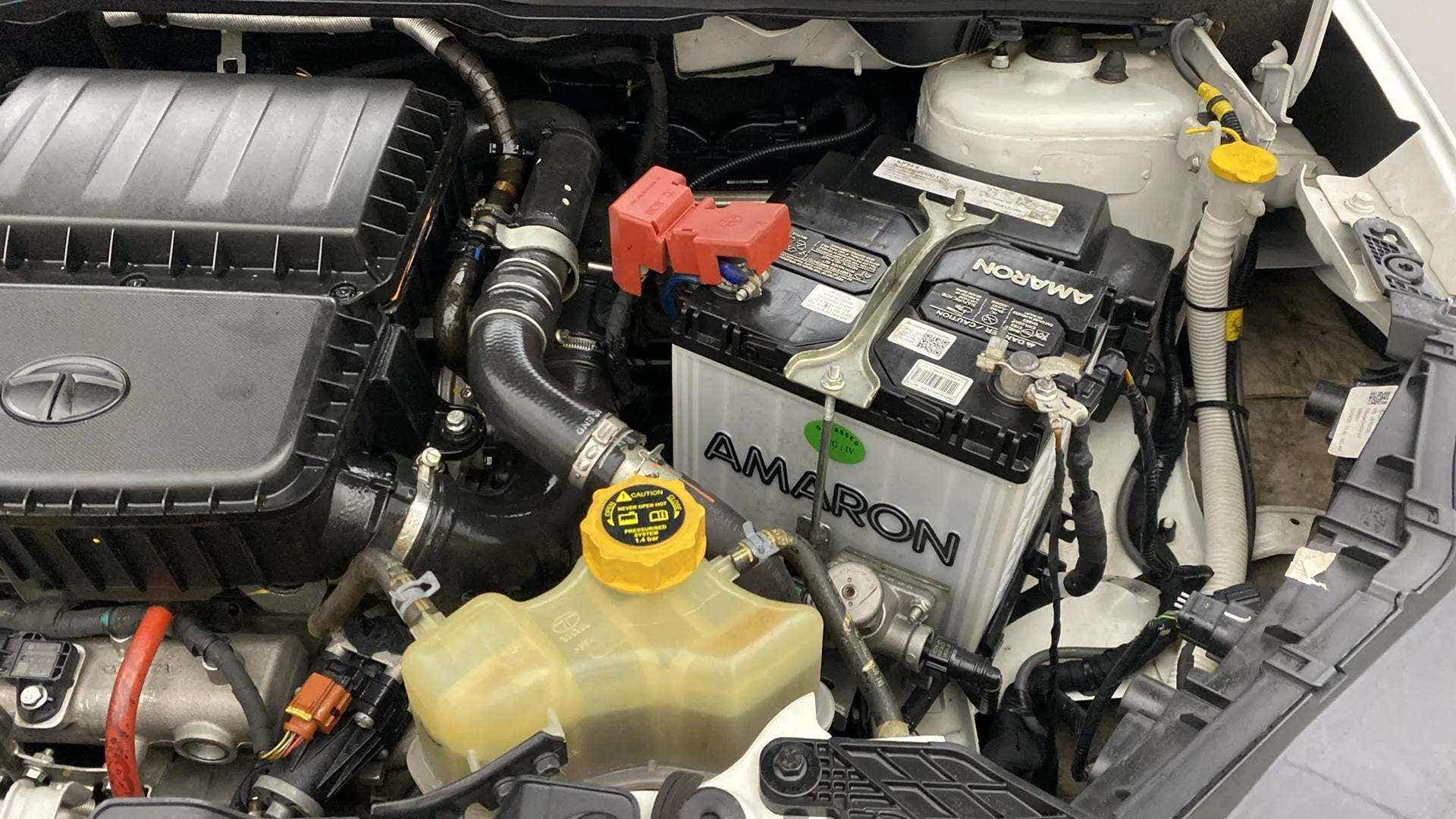 Engine bay of a Tata Nexon 2017-2023