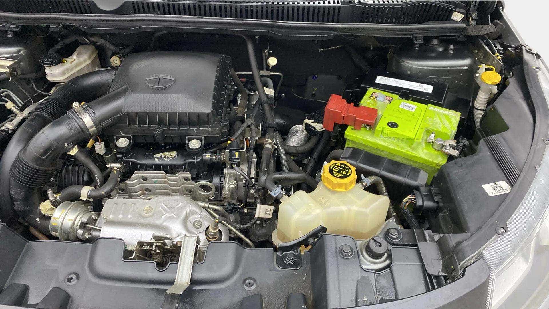 Engine bay of a Tata Nexon 2017-2023