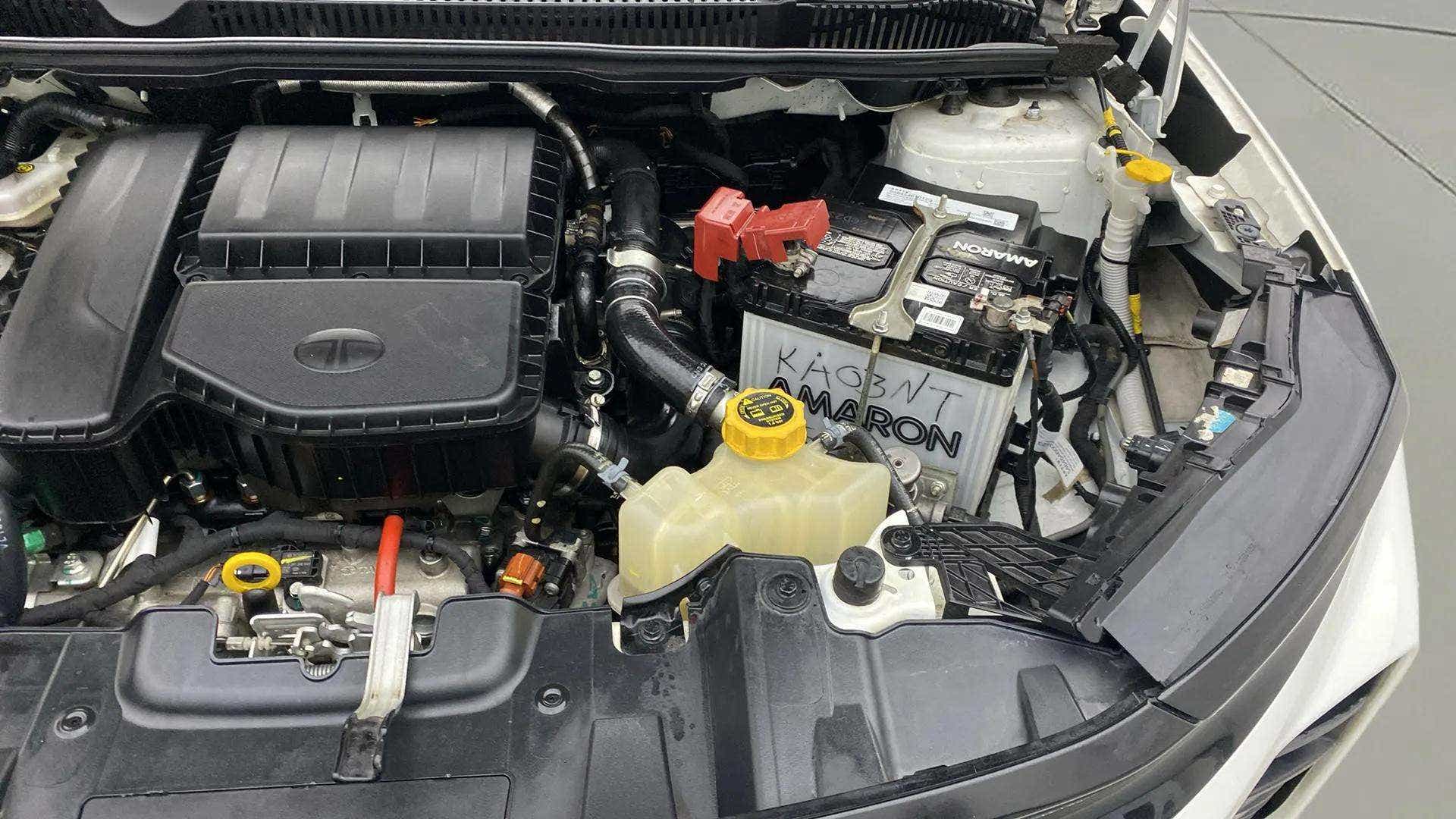 Engine bay of a Tata Nexon