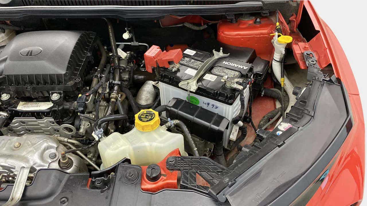 Engine bay of a Tata Nexon