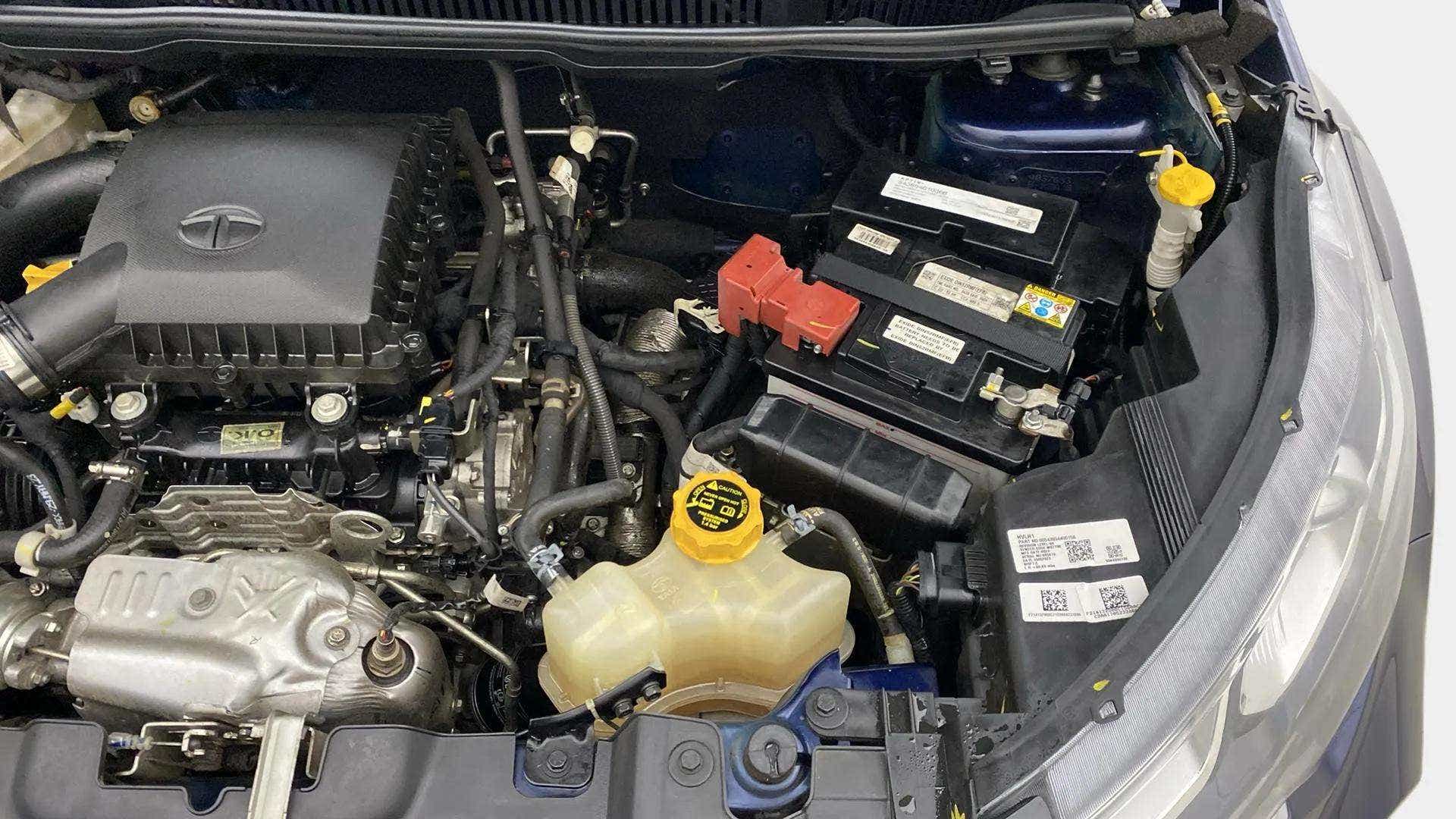 Engine bay of a Tata Nexon 2017-2023