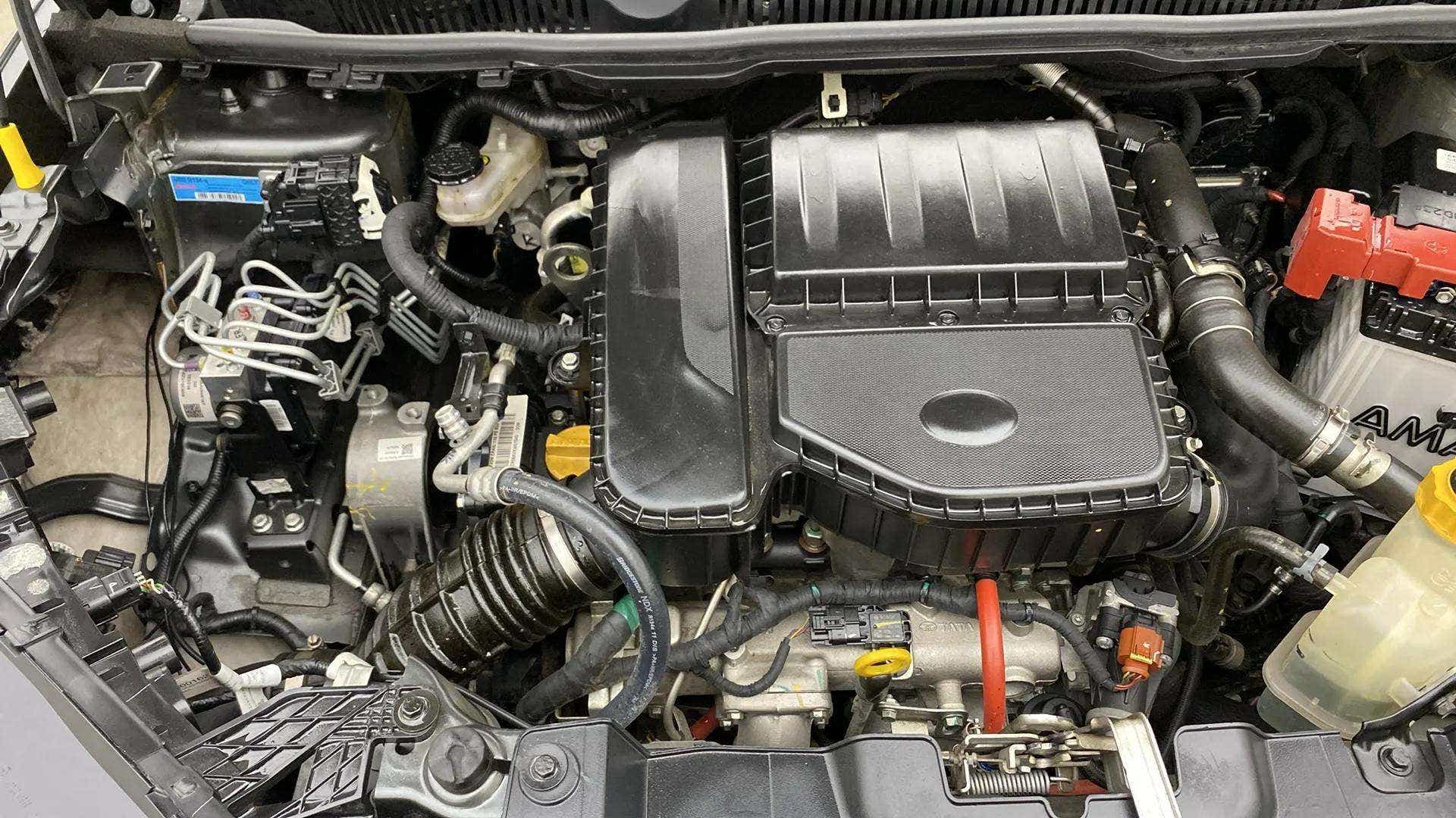 Engine bay of a Tata Nexon