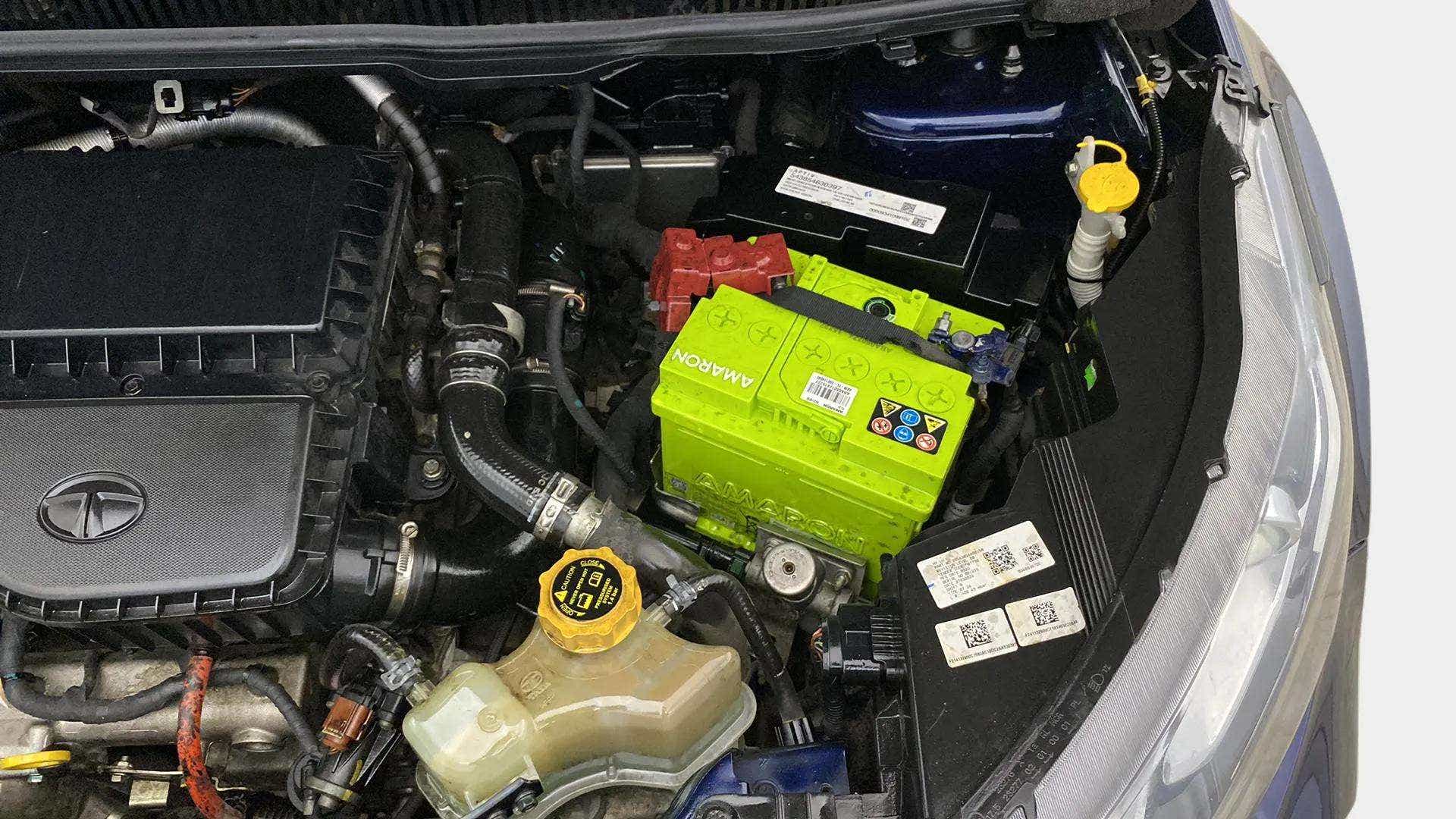 Engine bay of a Tata Nexon 2017-2023