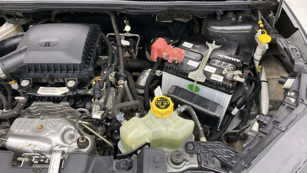 Engine bay of a Tata Nexon